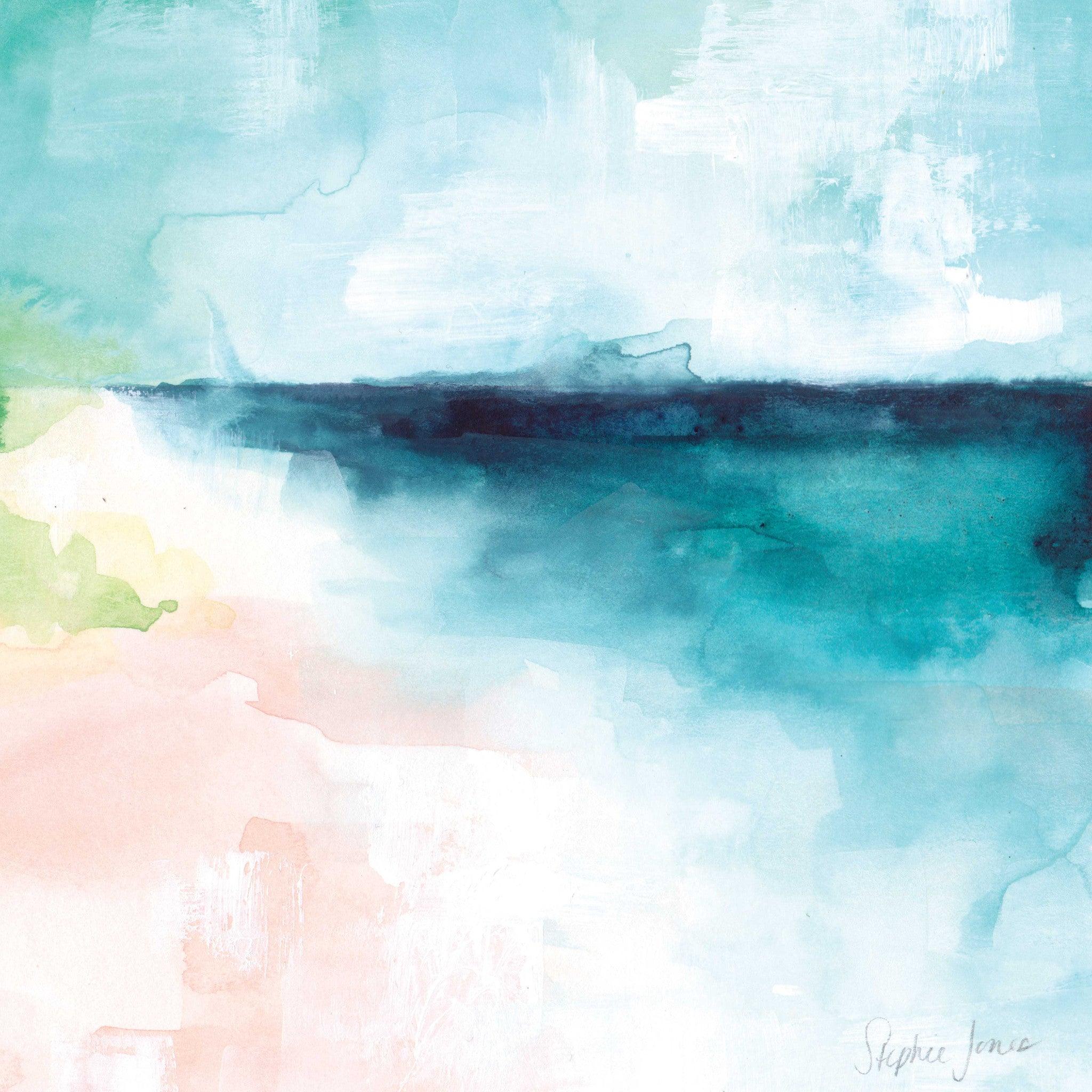 All is Calm, Original Painting painting by Virginia Beach Artist Stephie Jones