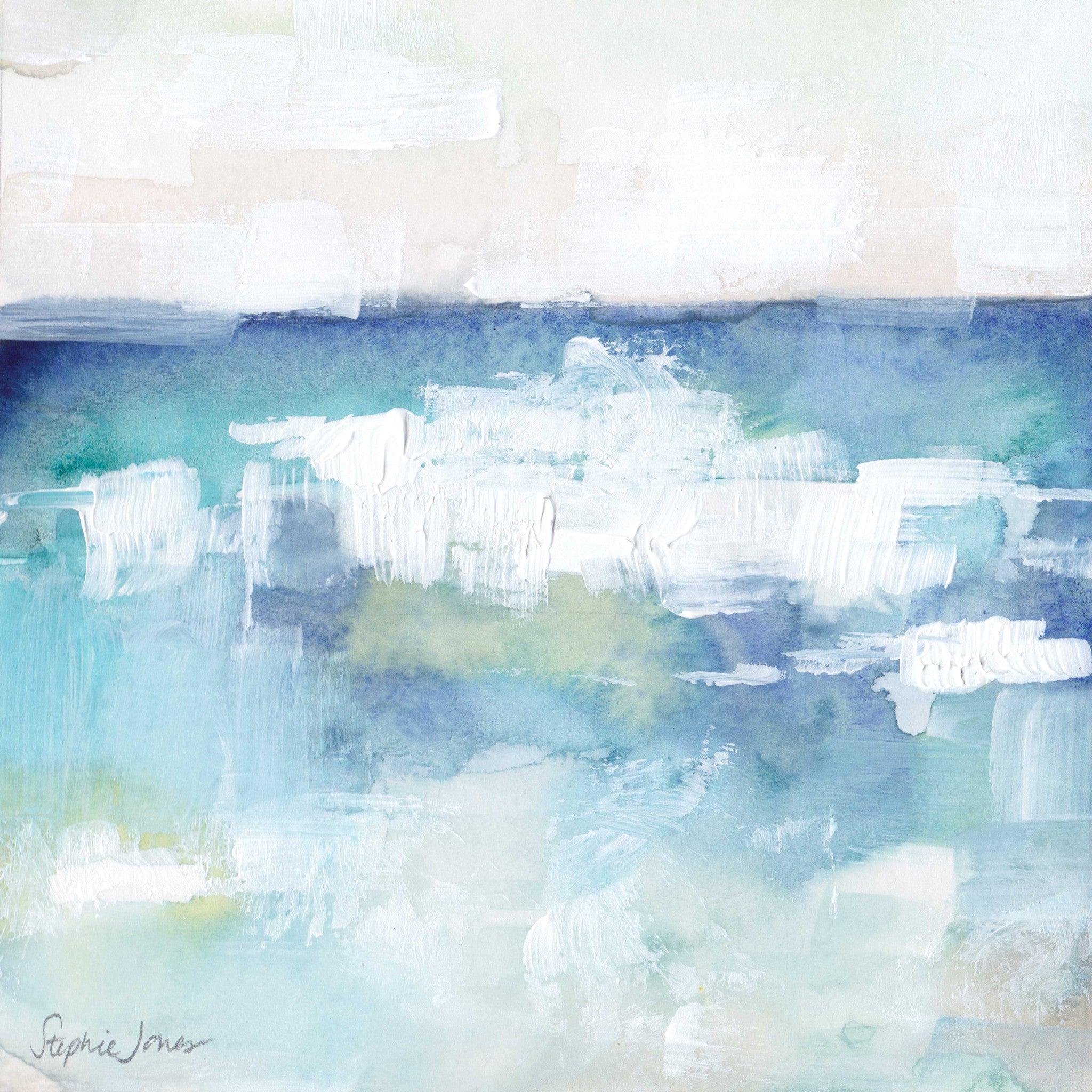 All This Wet, Original Painting painting by Virginia Beach Artist Stephie Jones