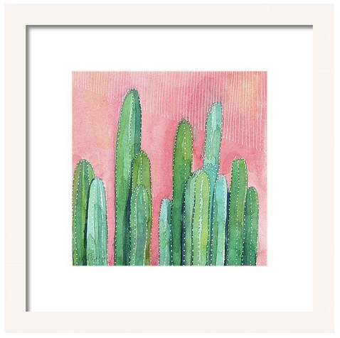 Art Print - Honey, We Have Javalinas painting by Virginia Beach Artist Stephie Jones