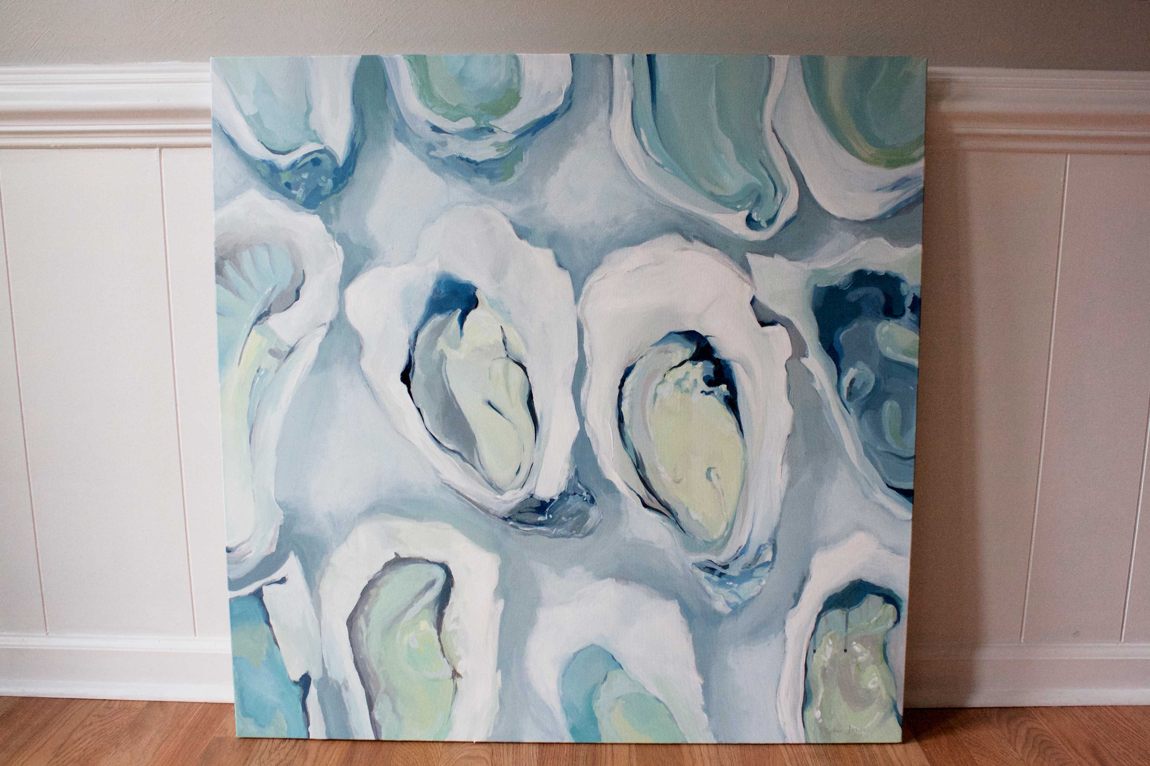 Les Amoureux, Original Painting painting by Virginia Beach Artist Stephie Jones