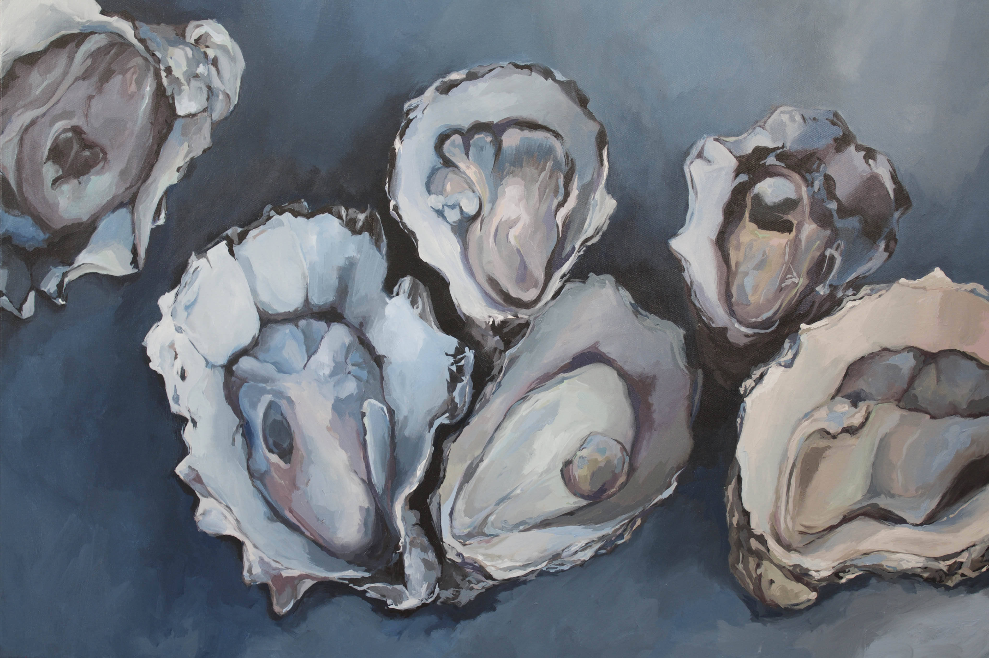 No One Loves Like We Love, Original Painting painting by Virginia Beach Artist Stephie Jones