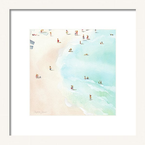 Art Print - Azul painting by Virginia Beach Artist Stephie Jones