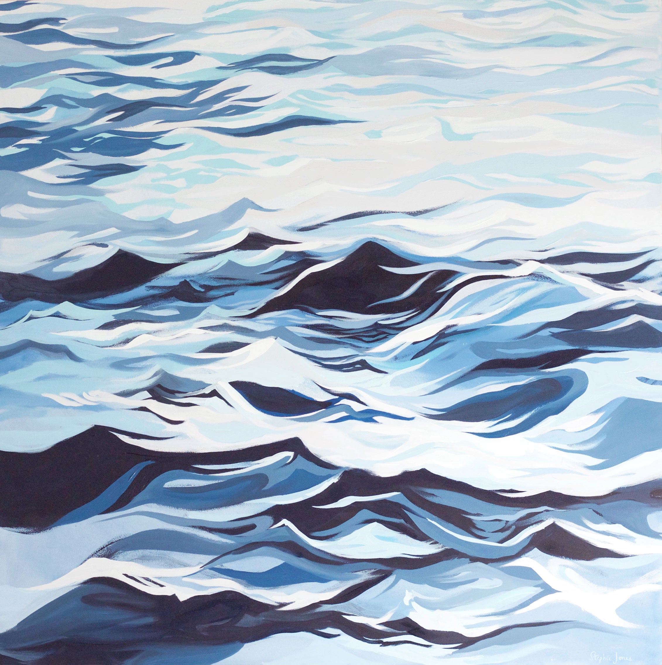 Crescendo, Original Painting painting by Virginia Beach Artist Stephie Jones