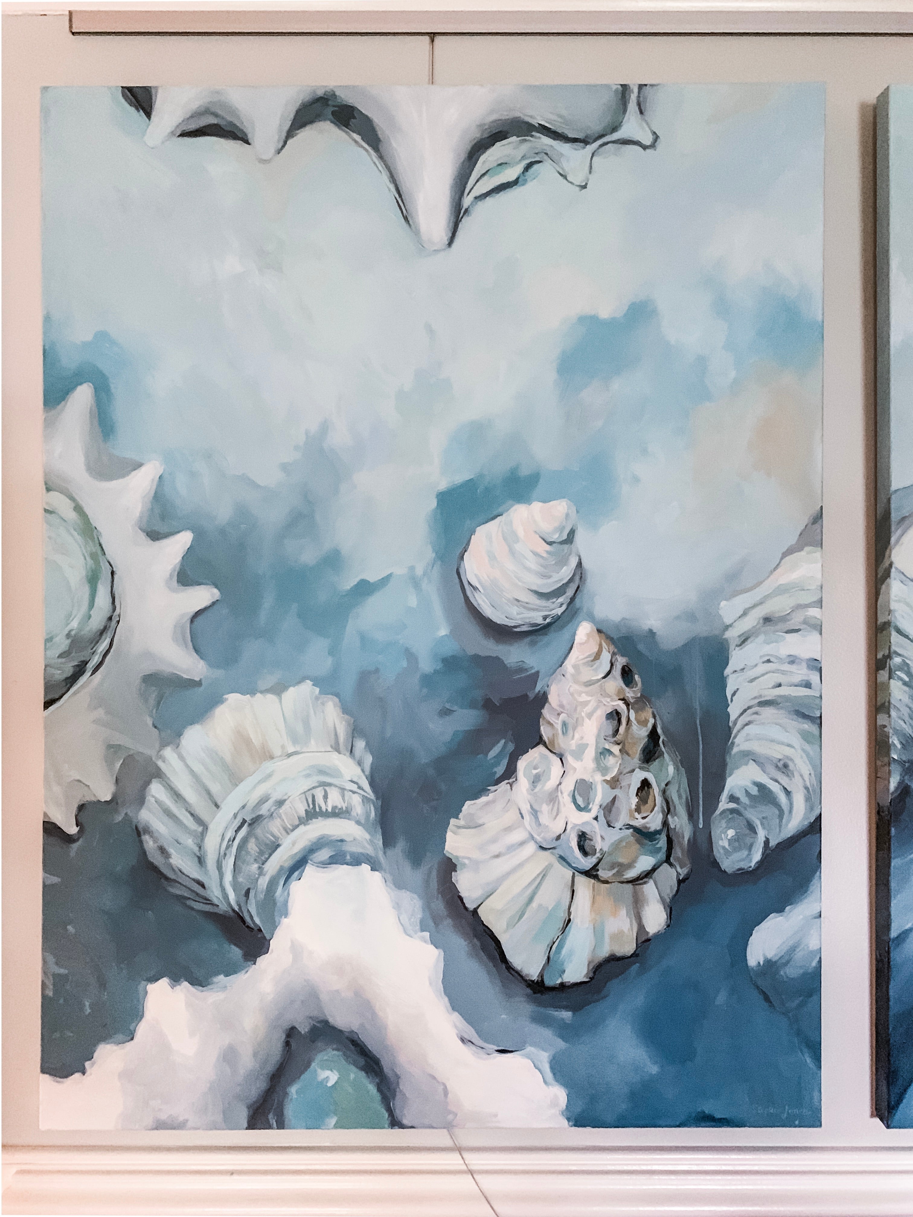 In Our Own Skins, Original Painting painting by Virginia Beach Artist Stephie Jones