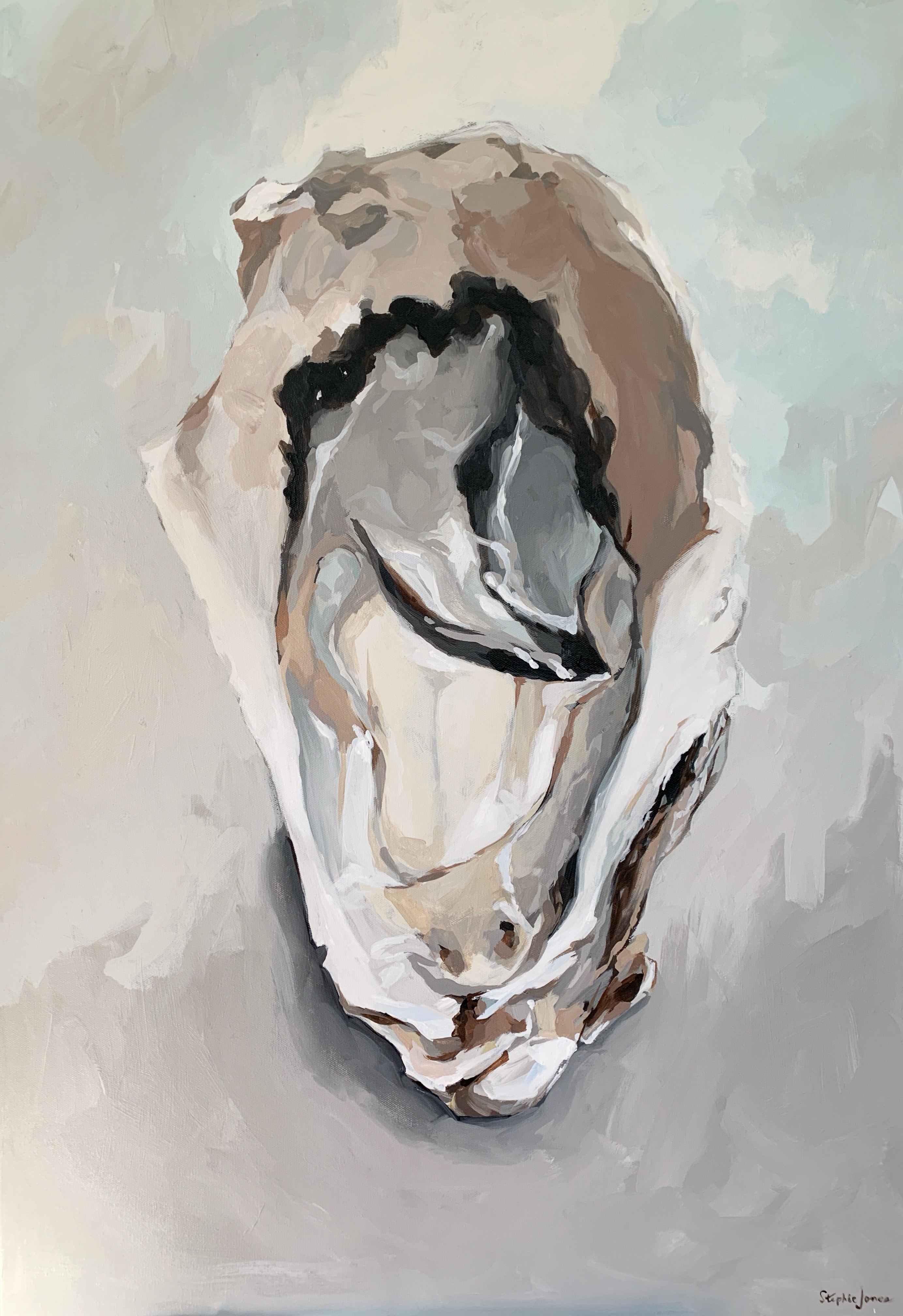 I Lie So Fair, Original Painting painting by Virginia Beach Artist Stephie Jones