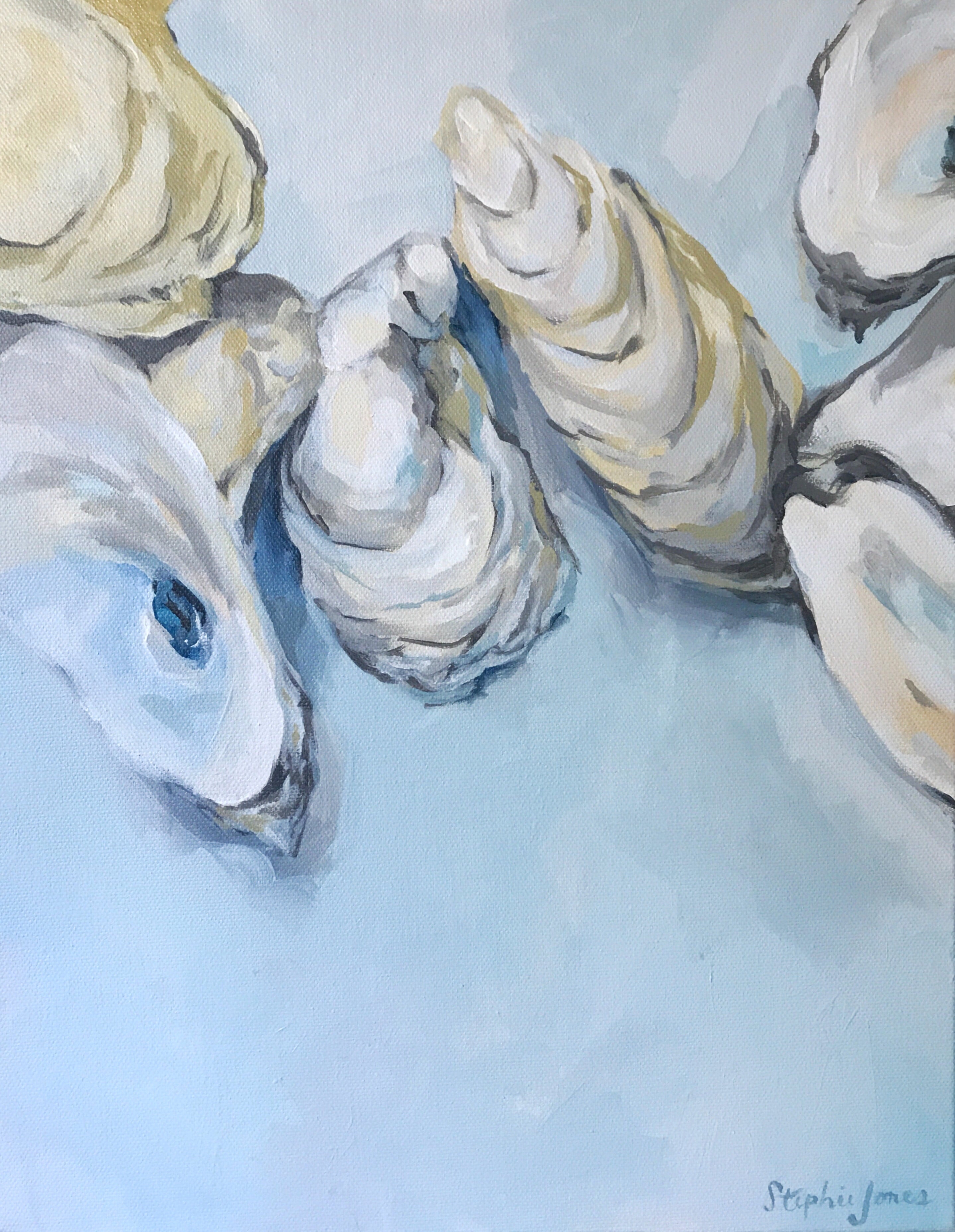 “I Am Yours” and “You Are Mine”, Original Paintings Diptych (Set of 2) painting by Virginia Beach Artist Stephie Jones