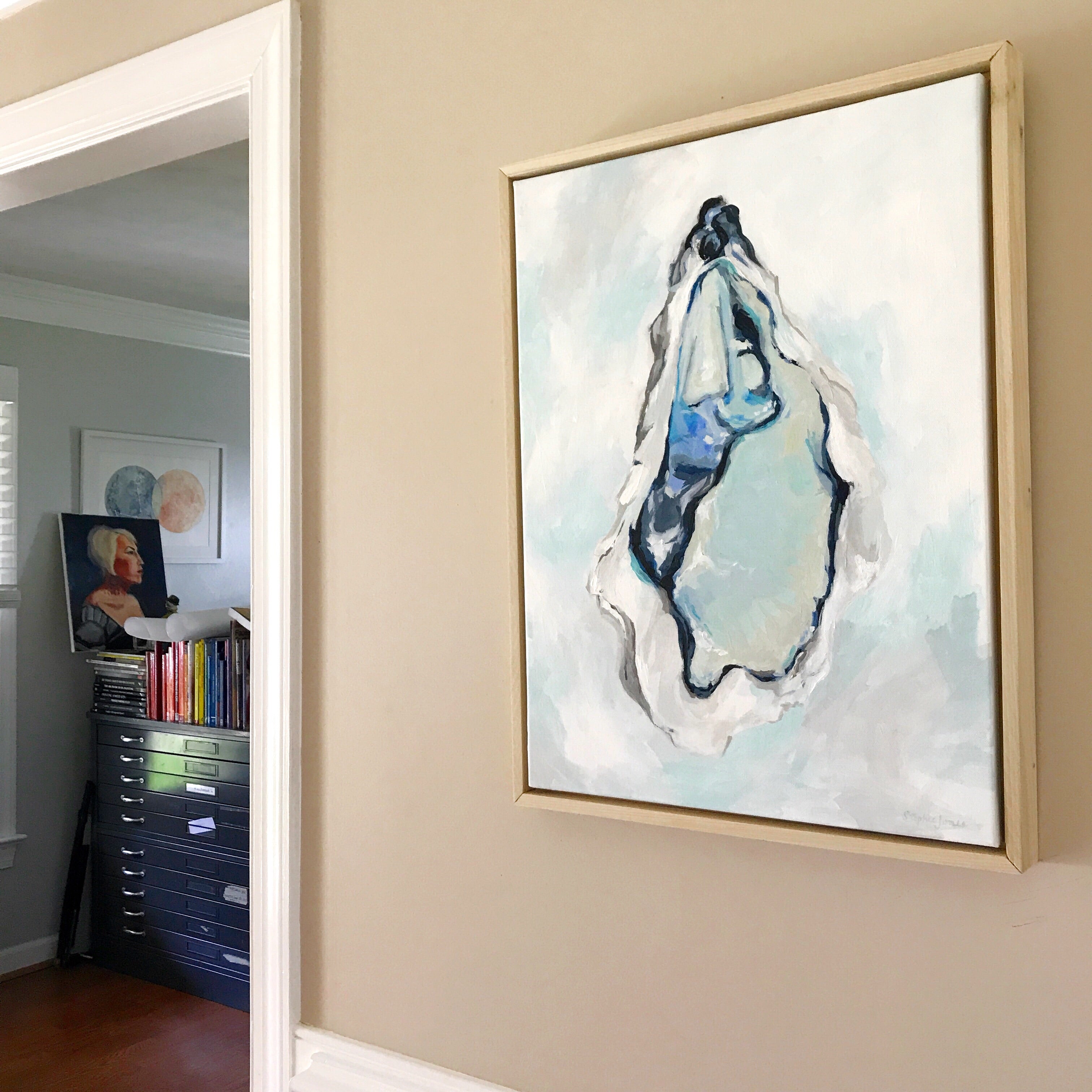 Away We Go, Original Painting painting by Virginia Beach Artist Stephie Jones