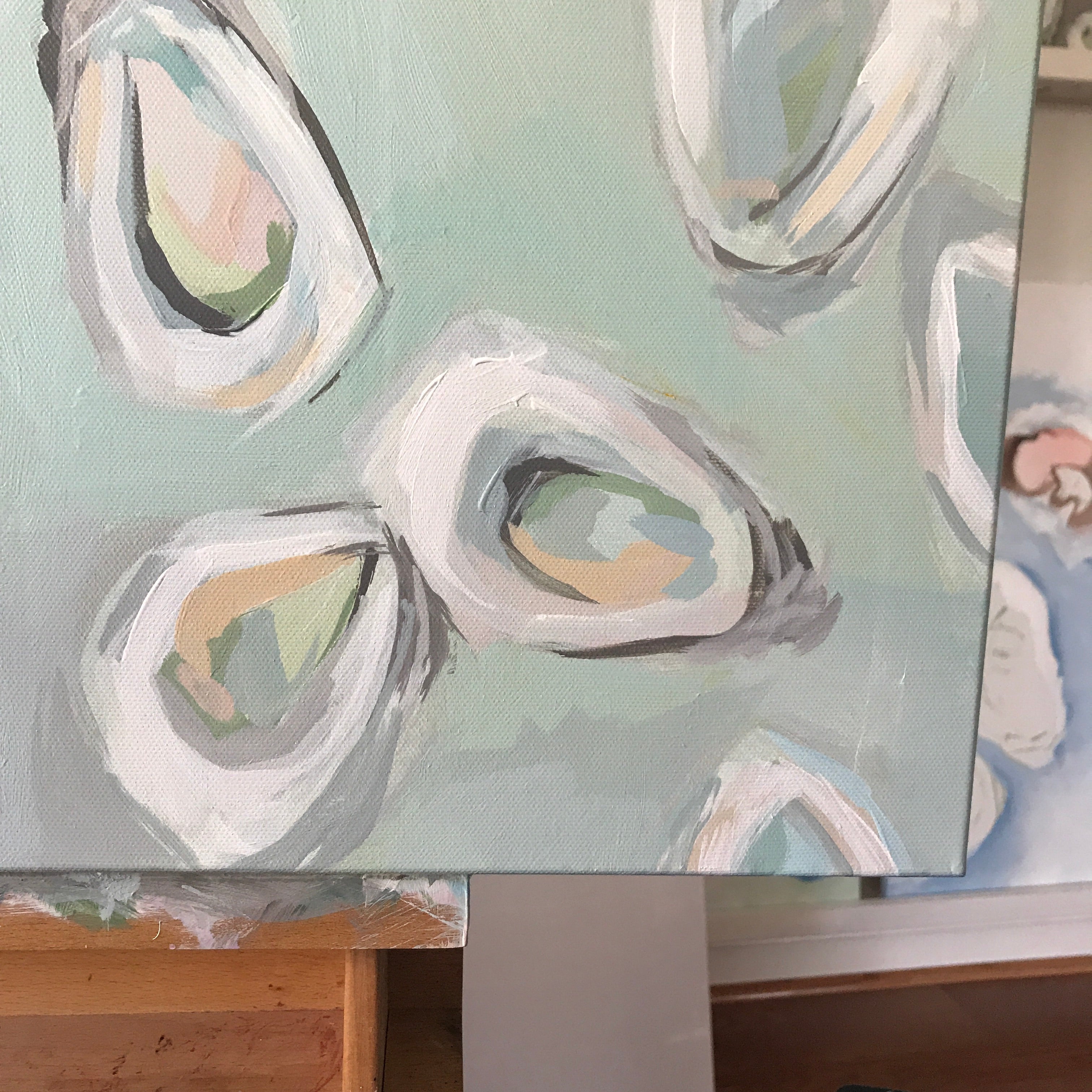 Rêve Côtier, Original Painting painting by Virginia Beach Artist Stephie Jones