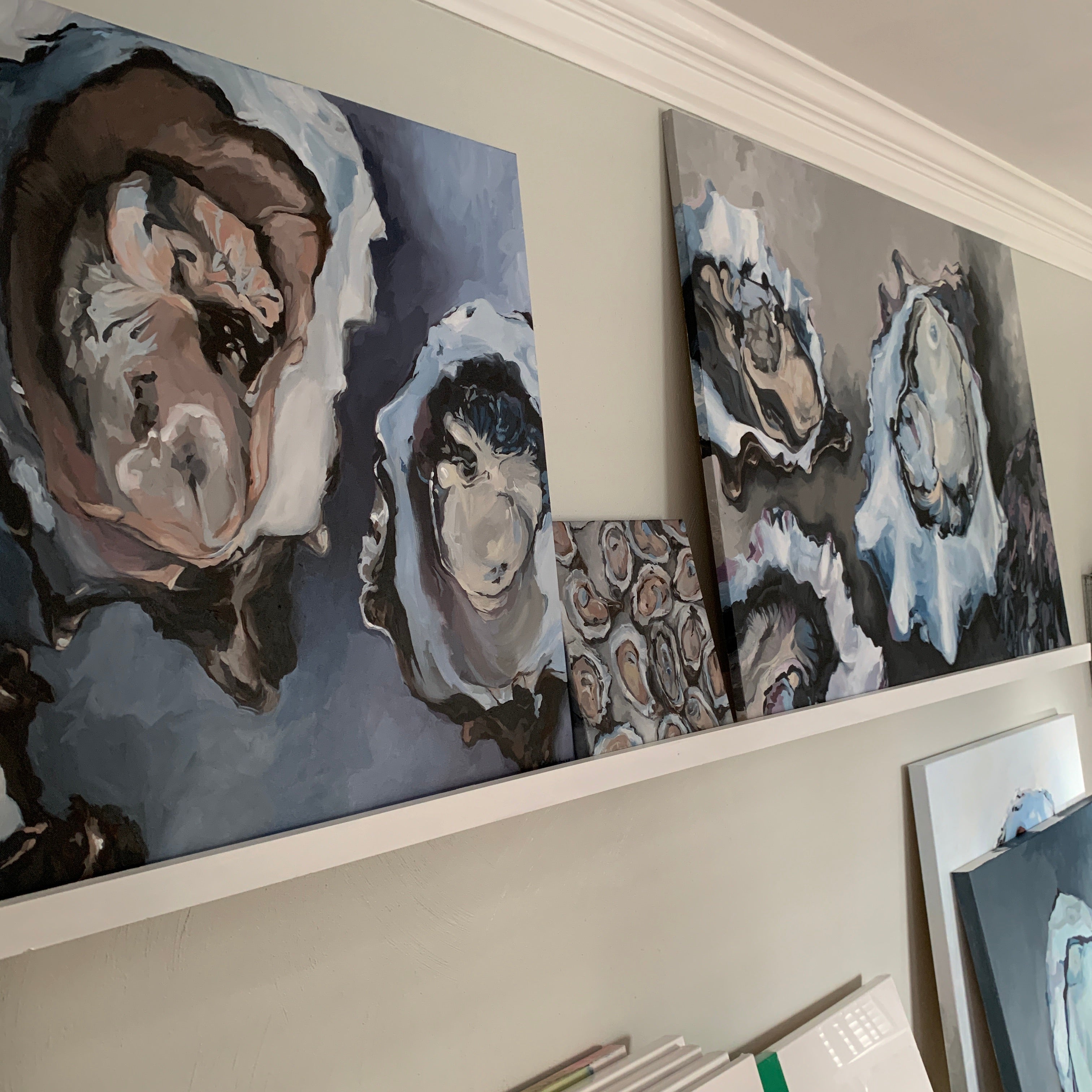 Thirst of the Land, Original Painting painting by Virginia Beach Artist Stephie Jones