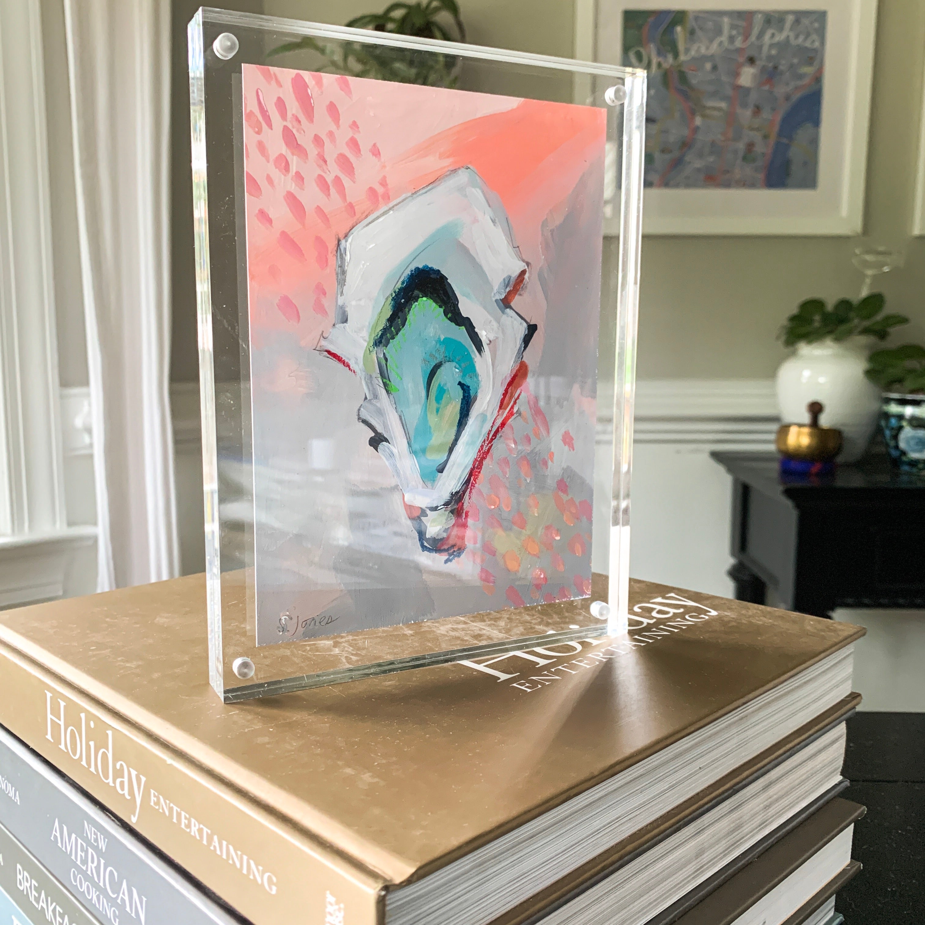 Brilliant Creatures, Original Painting painting by Virginia Beach Artist Stephie Jones