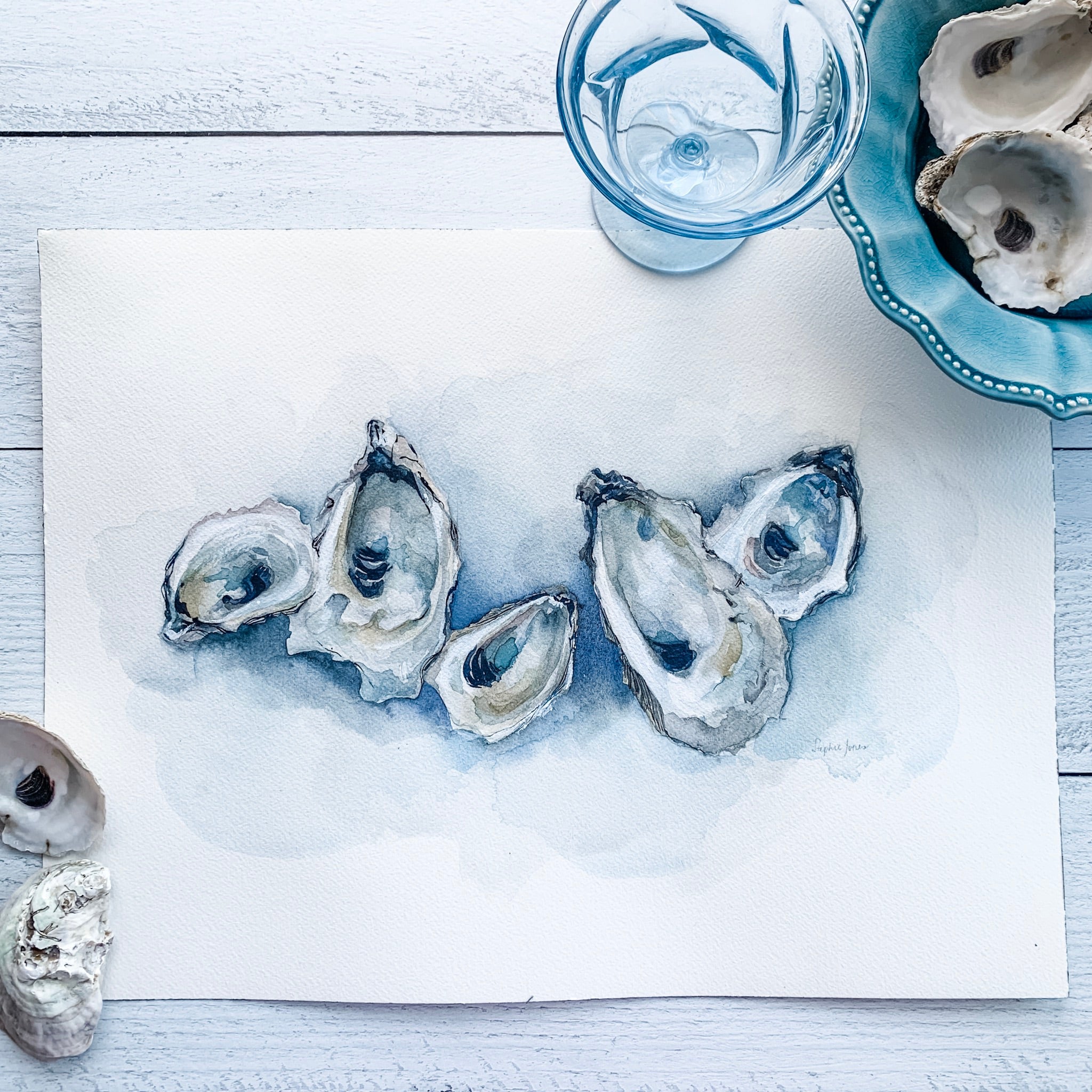 Where We Rest, Original Painting painting by Virginia Beach Artist Stephie Jones