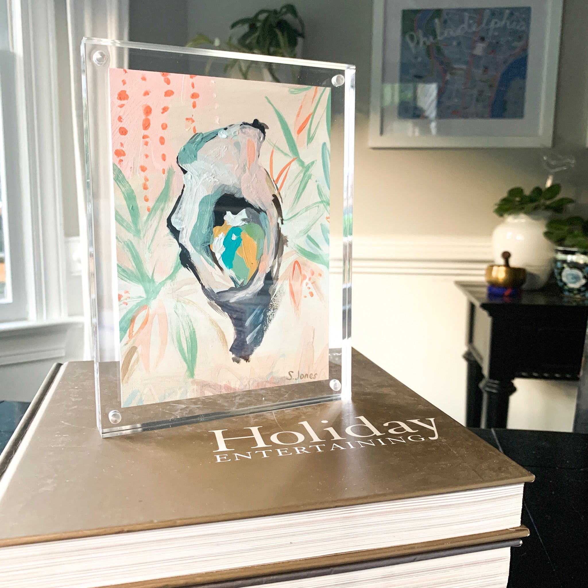 Your Changing Face, Original Painting painting by Virginia Beach Artist Stephie Jones