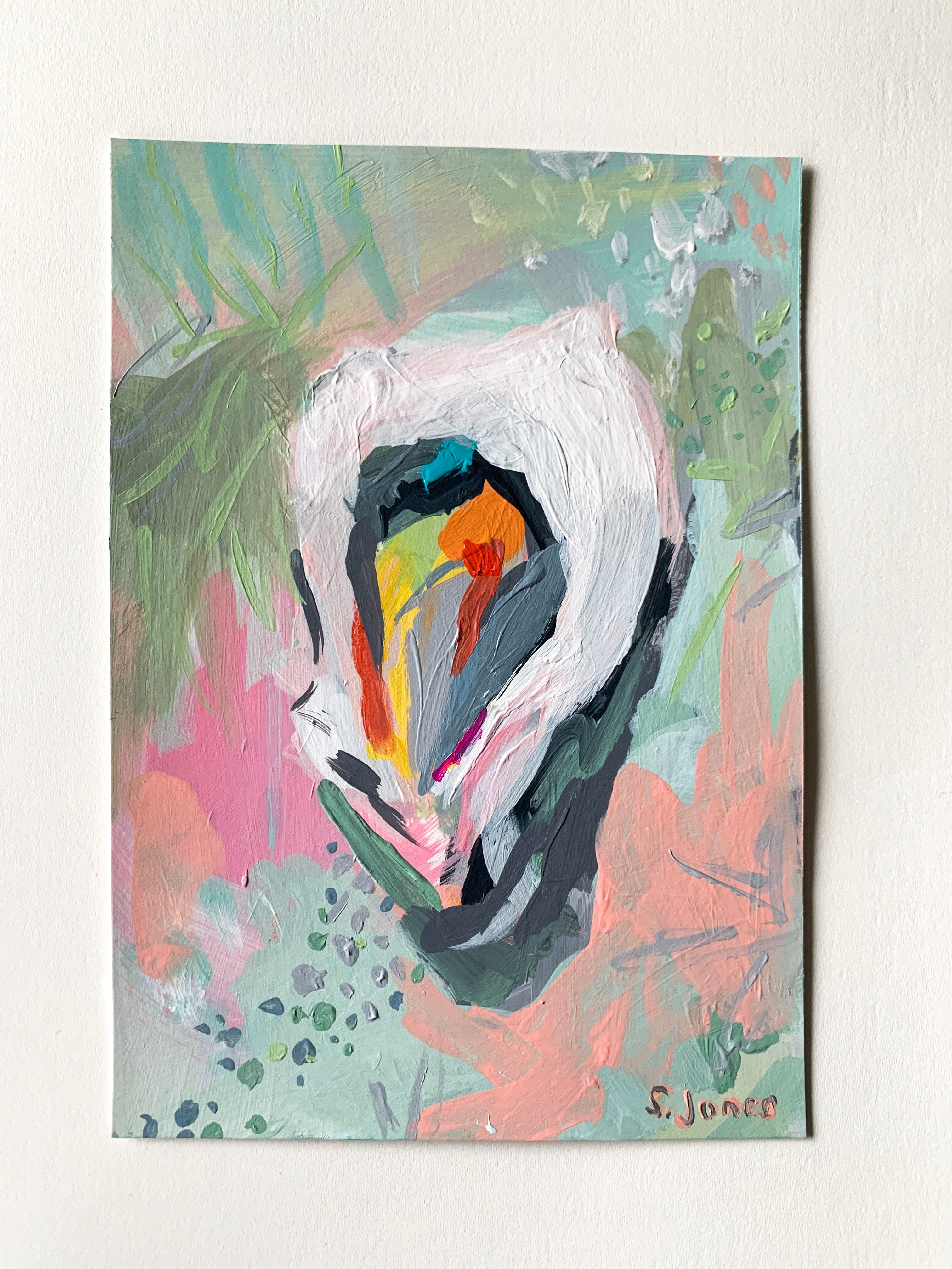 Wildling, Original Painting painting by Virginia Beach Artist Stephie Jones