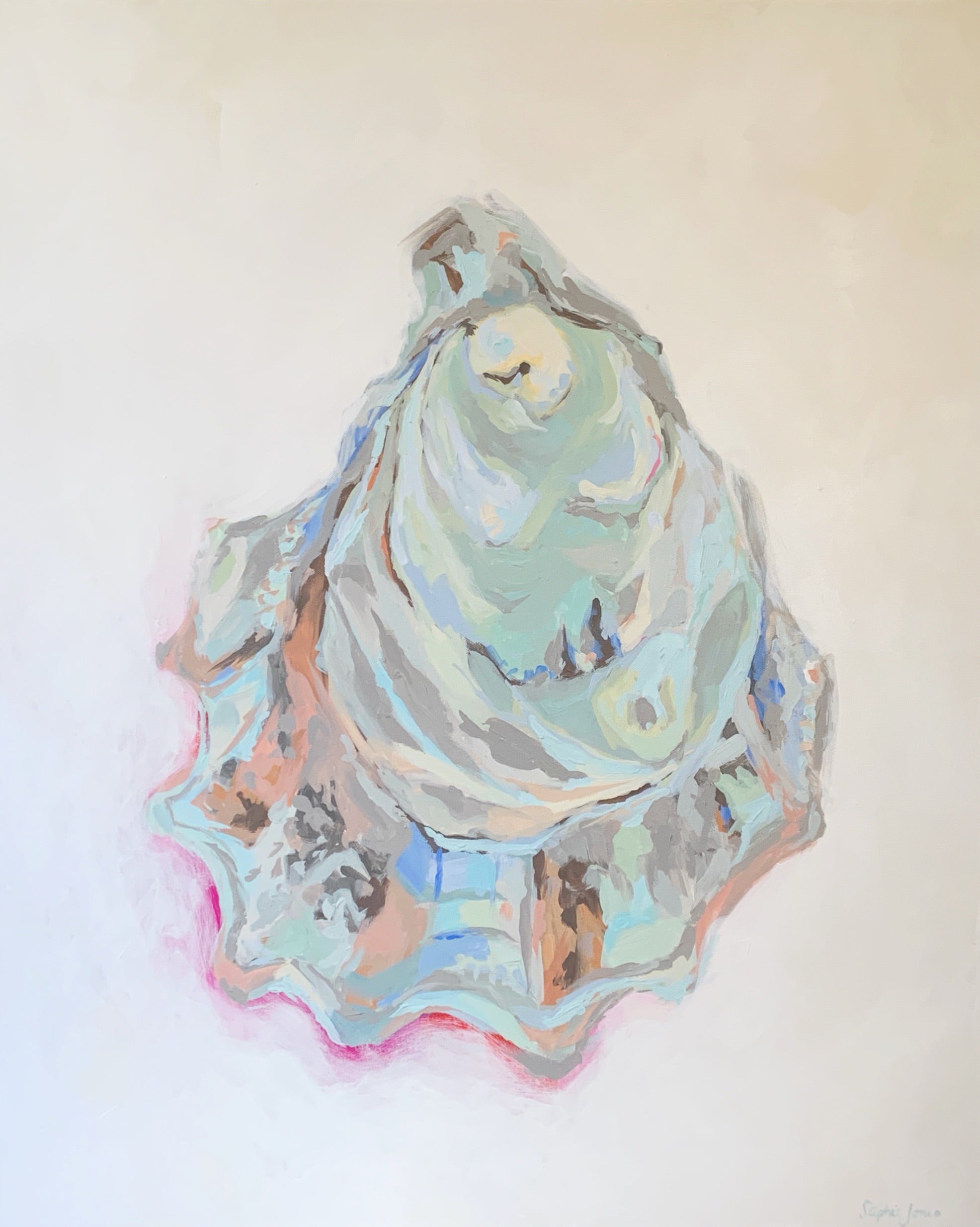 The Confidant, Original Painting painting by Virginia Beach Artist Stephie Jones