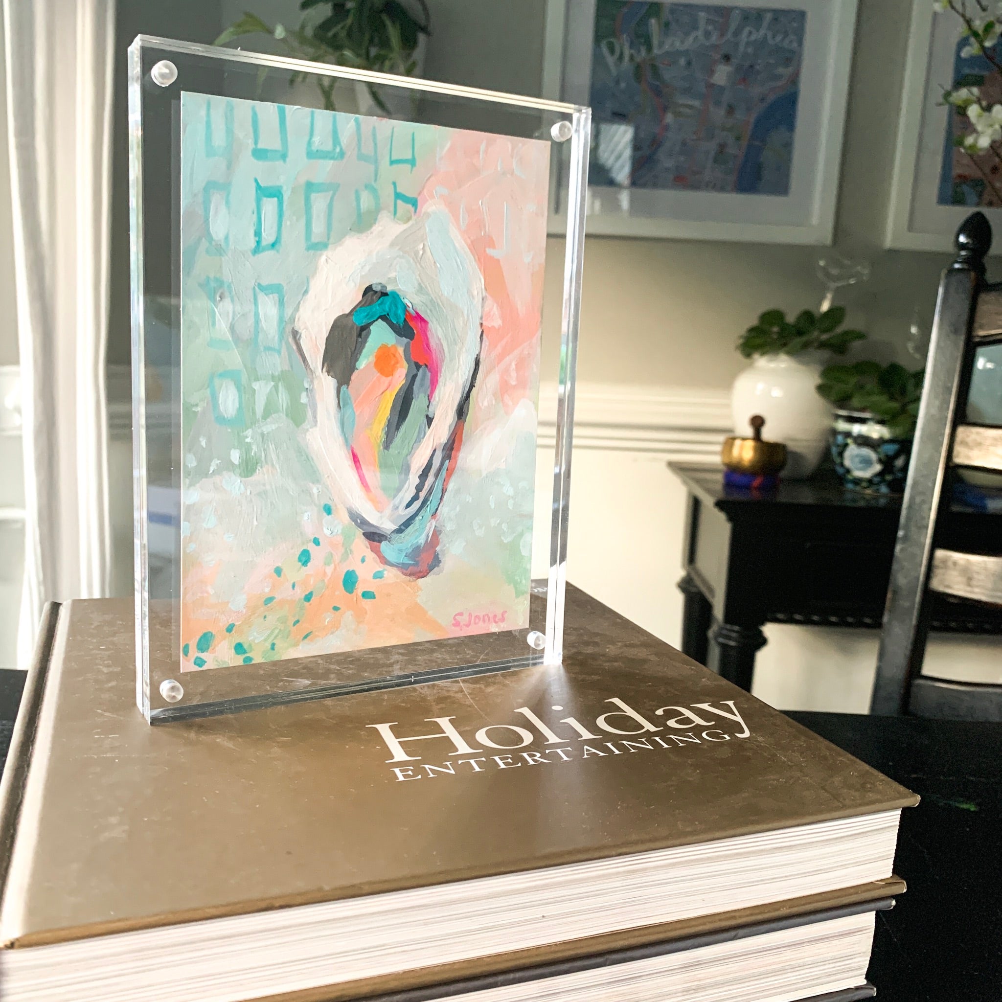 Beauty Clear, Original Painting painting by Virginia Beach Artist Stephie Jones