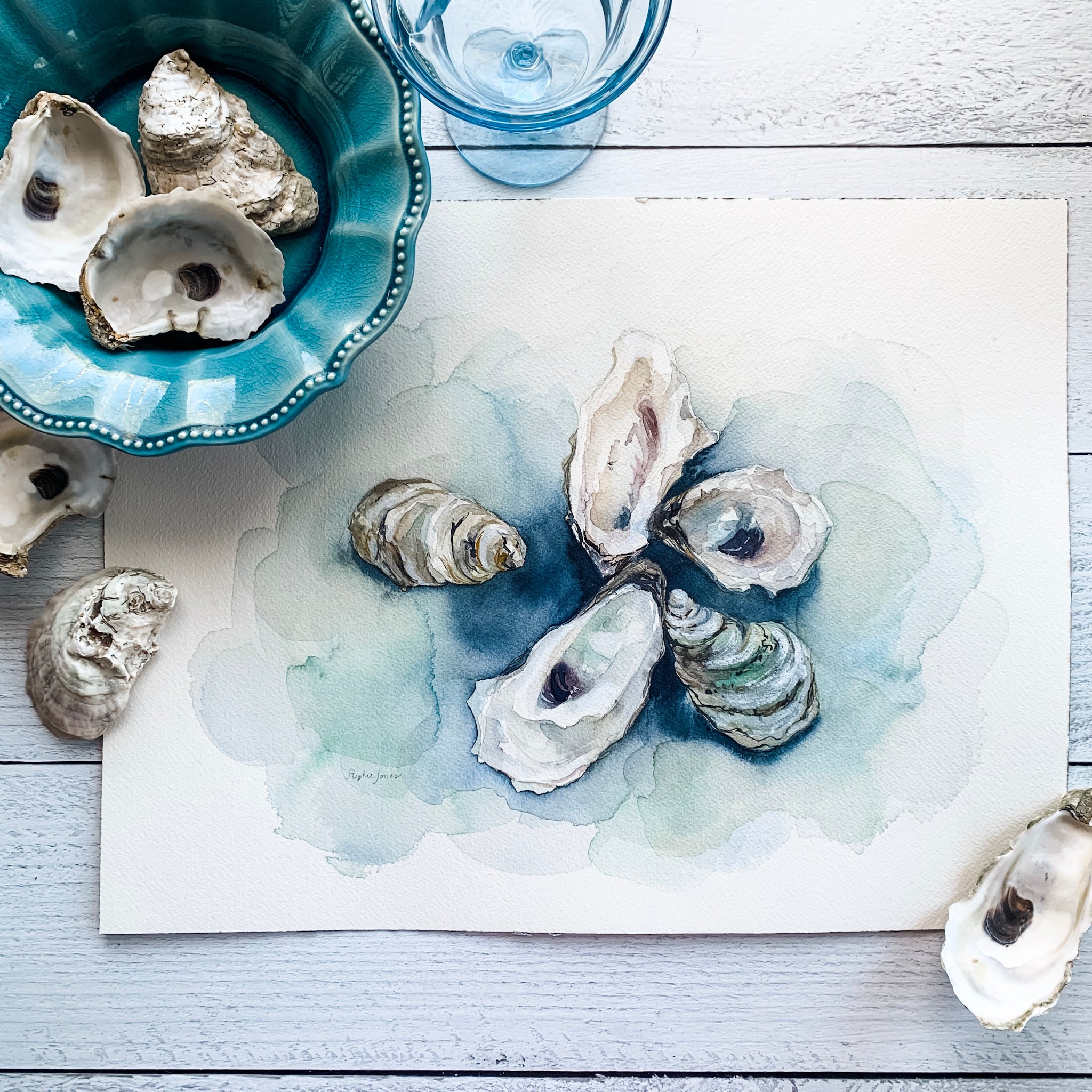 Look for the Helpers, Original Painting painting by Virginia Beach Artist Stephie Jones