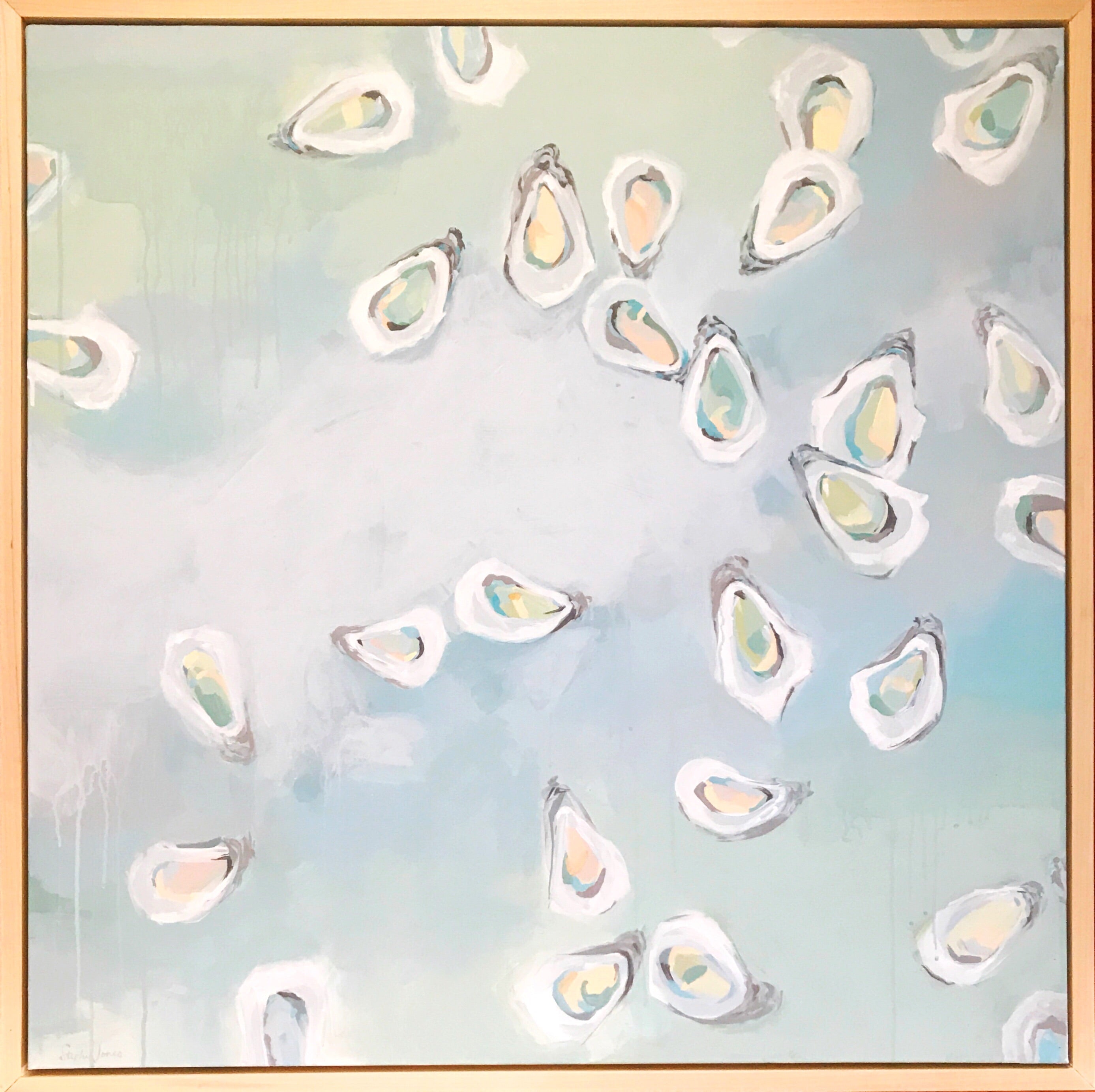 La Marie, Original Painting painting by Virginia Beach Artist Stephie Jones