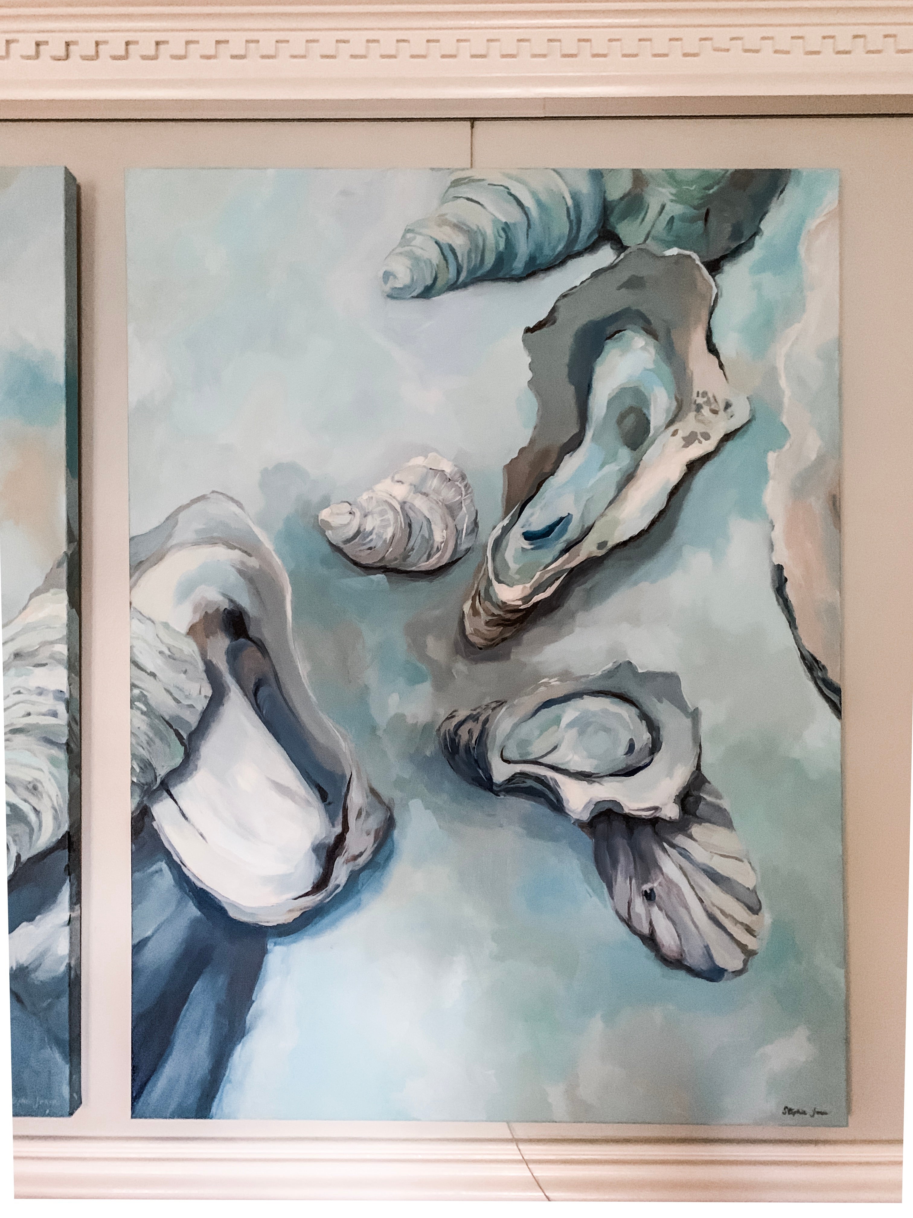 The Gladdest People Living, Original Painting painting by Virginia Beach Artist Stephie Jones