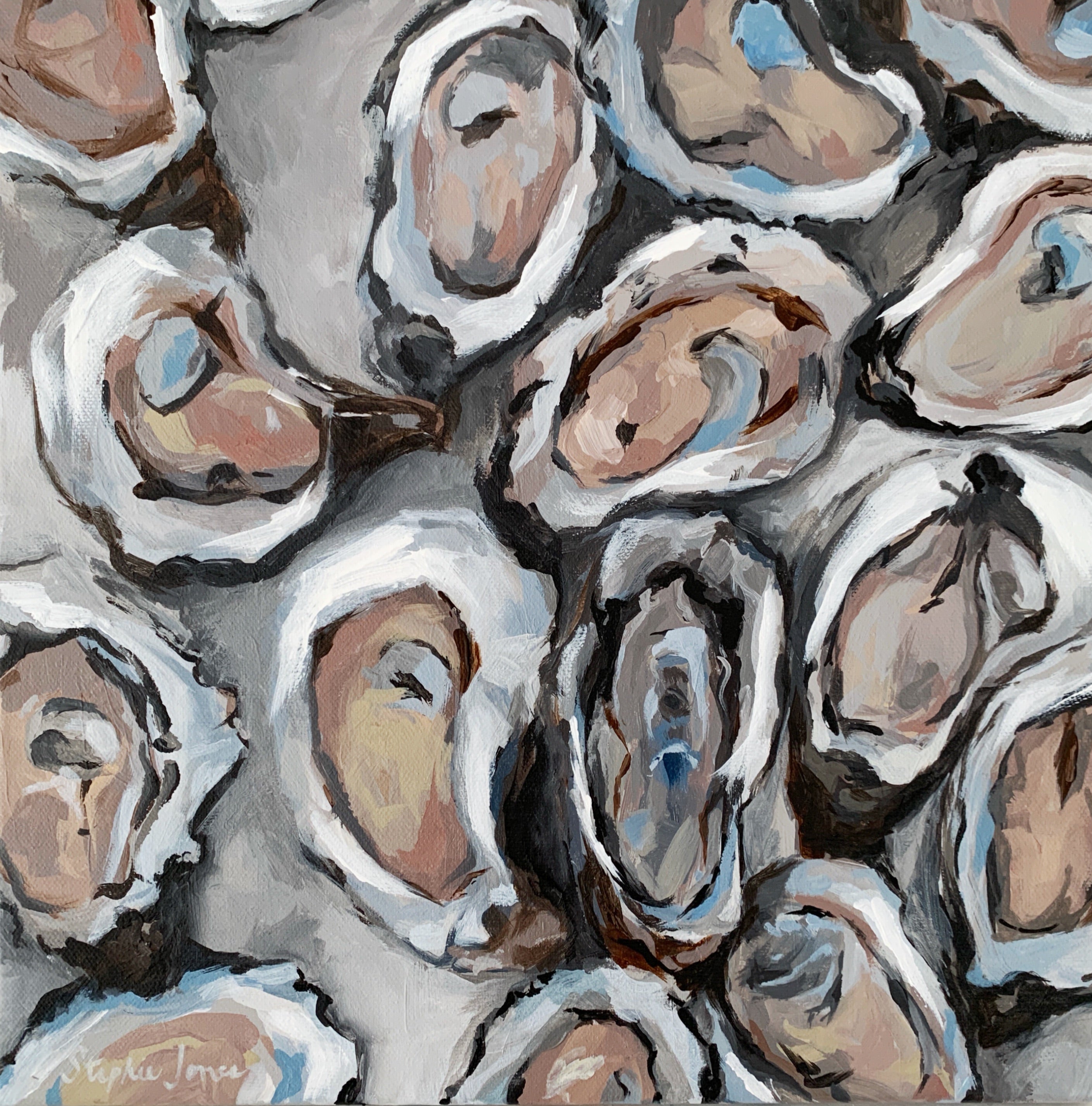 To No End, Original Painting painting by Virginia Beach Artist Stephie Jones