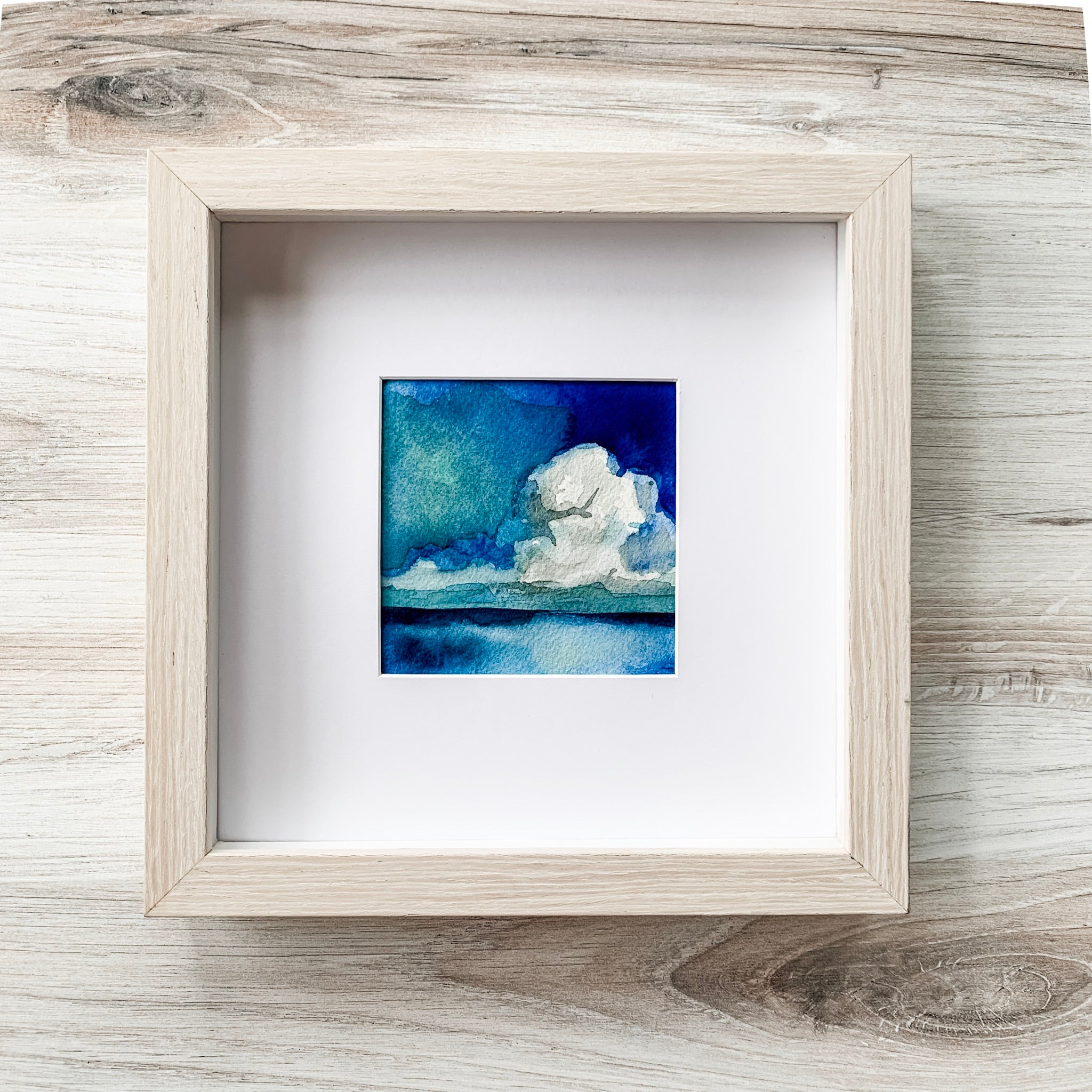 Drift on the Still Waters, Original Painting painting by Virginia Beach Artist Stephie Jones