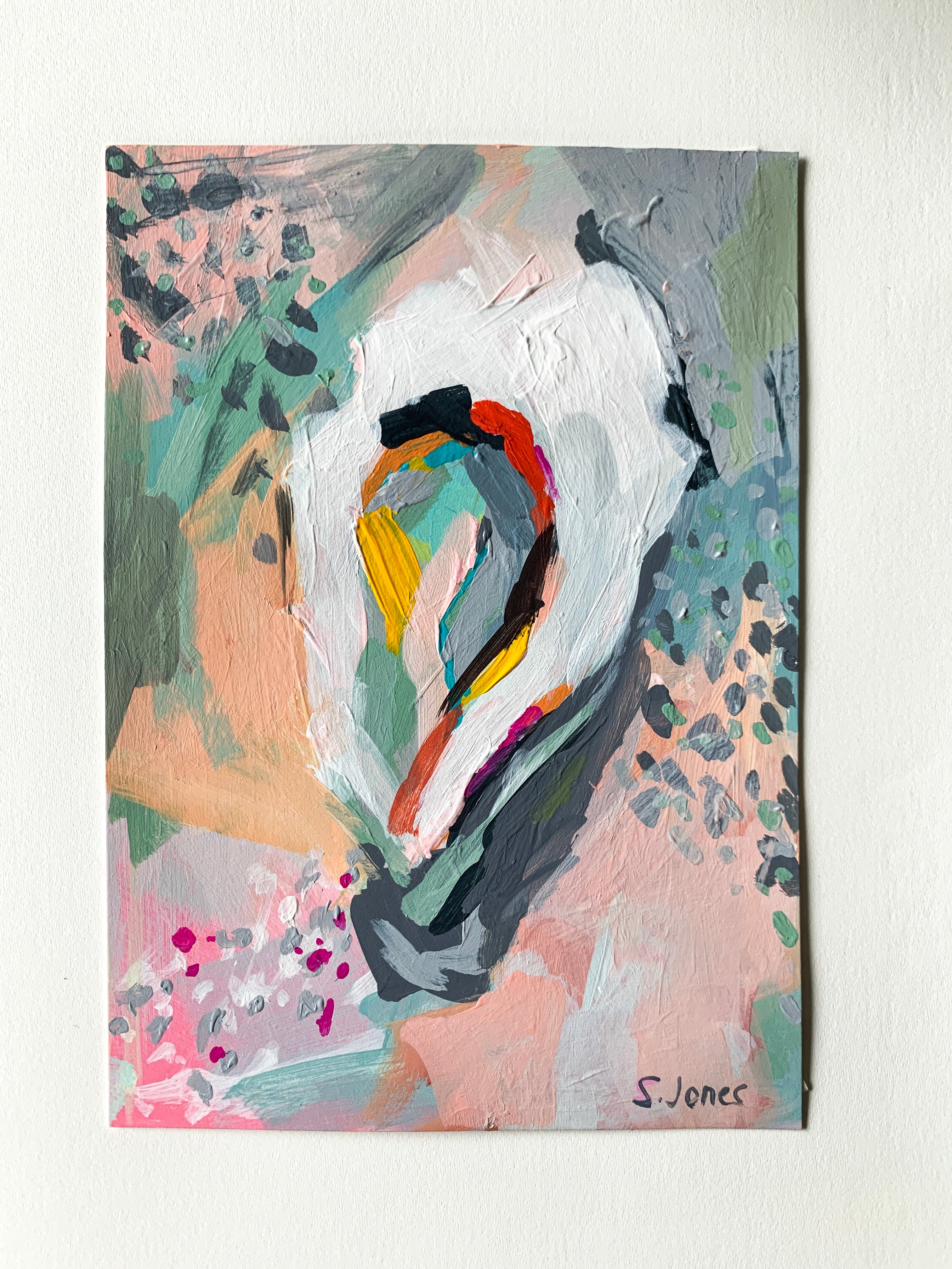 The Rhythm, Original Painting painting by Virginia Beach Artist Stephie Jones