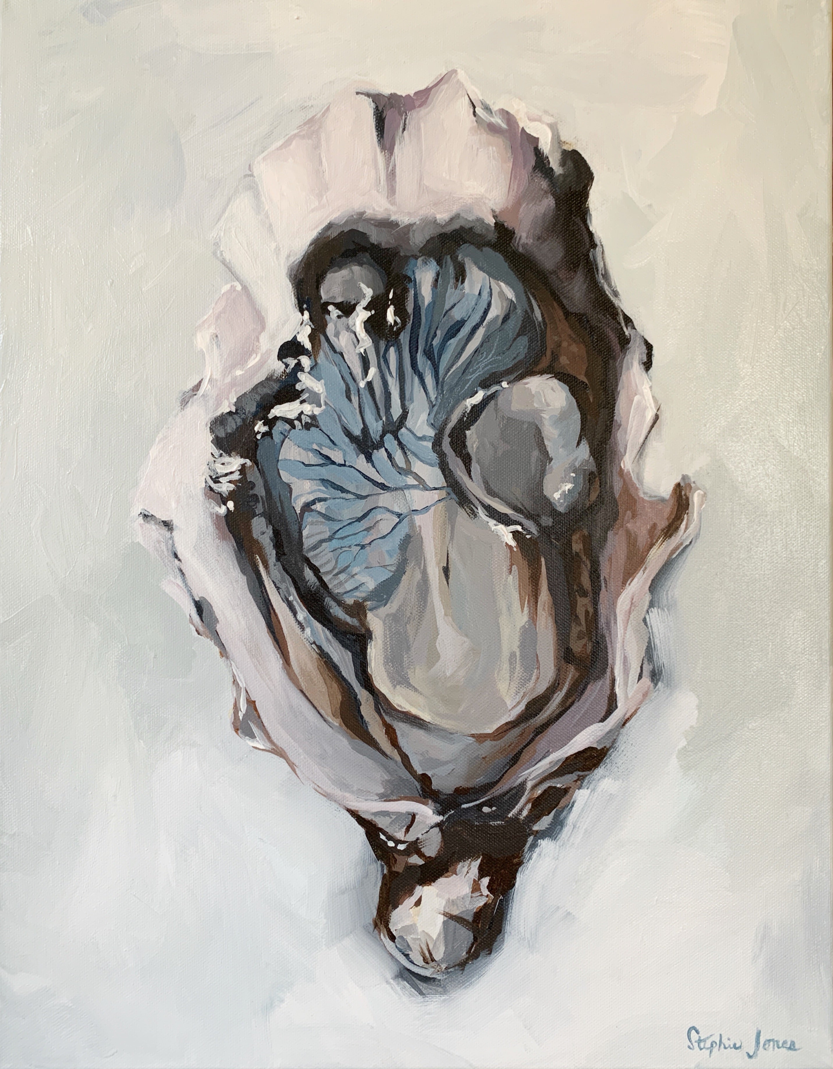 Retreat, Original Painting painting by Virginia Beach Artist Stephie Jones