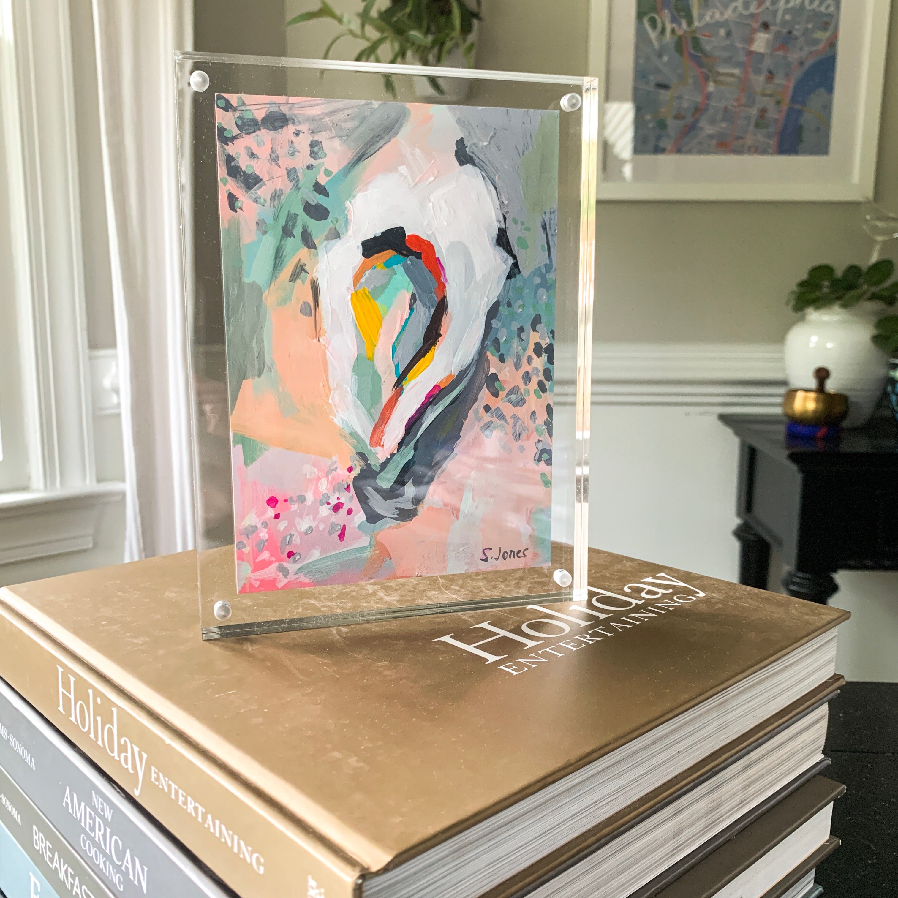 The Rhythm, Original Painting painting by Virginia Beach Artist Stephie Jones