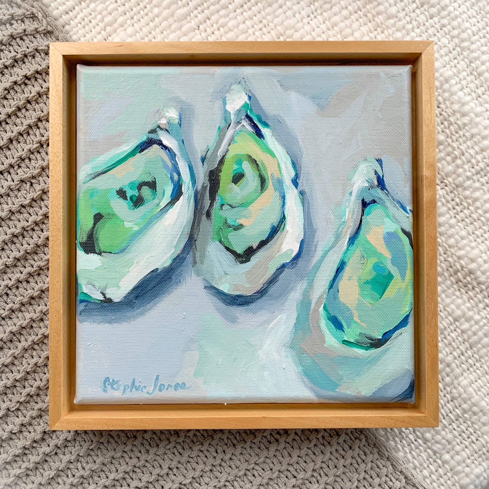 Decorate the Silence, Original Painting painting by Virginia Beach Artist Stephie Jones