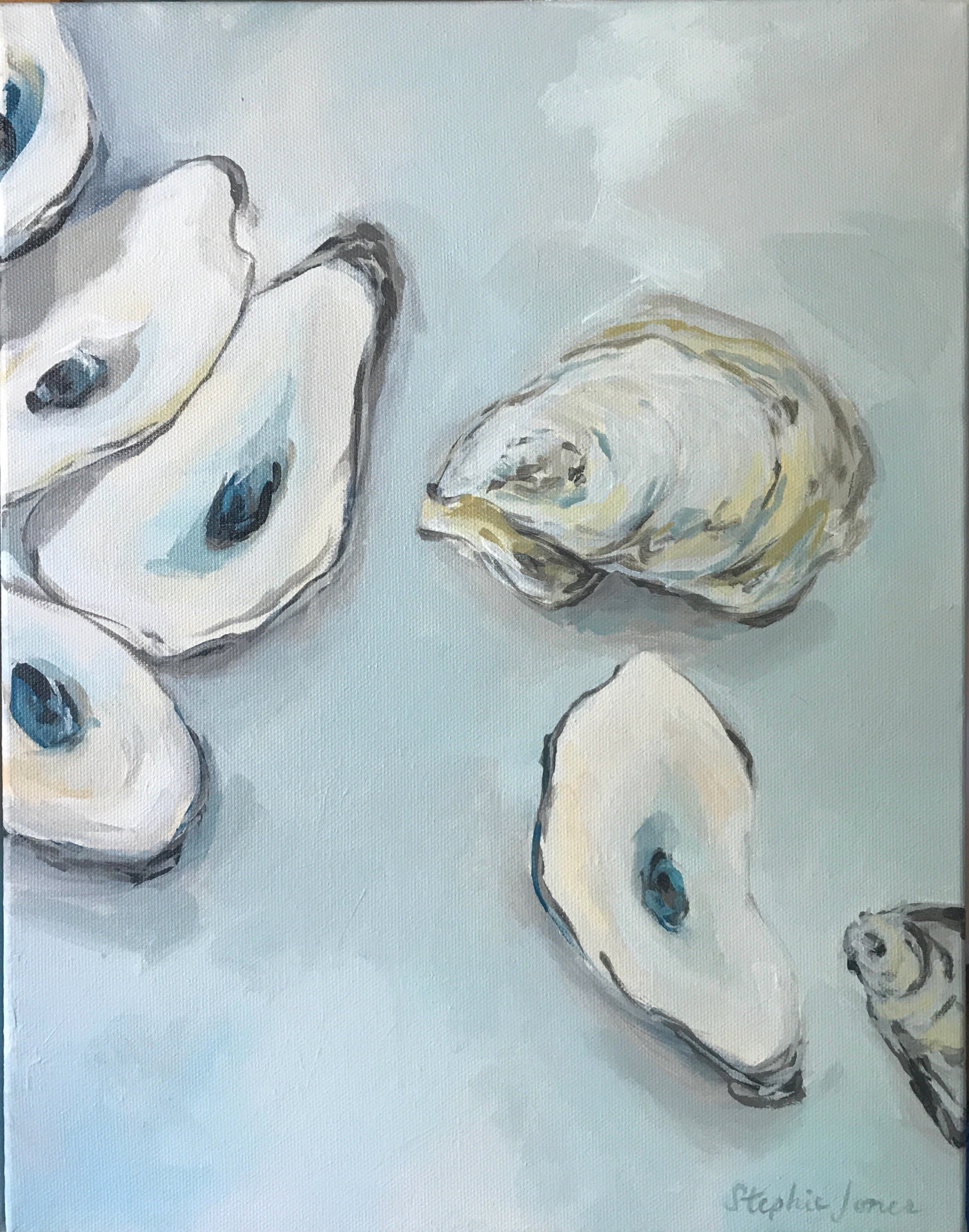 “I Am Yours” and “You Are Mine”, Original Paintings Diptych (Set of 2) painting by Virginia Beach Artist Stephie Jones