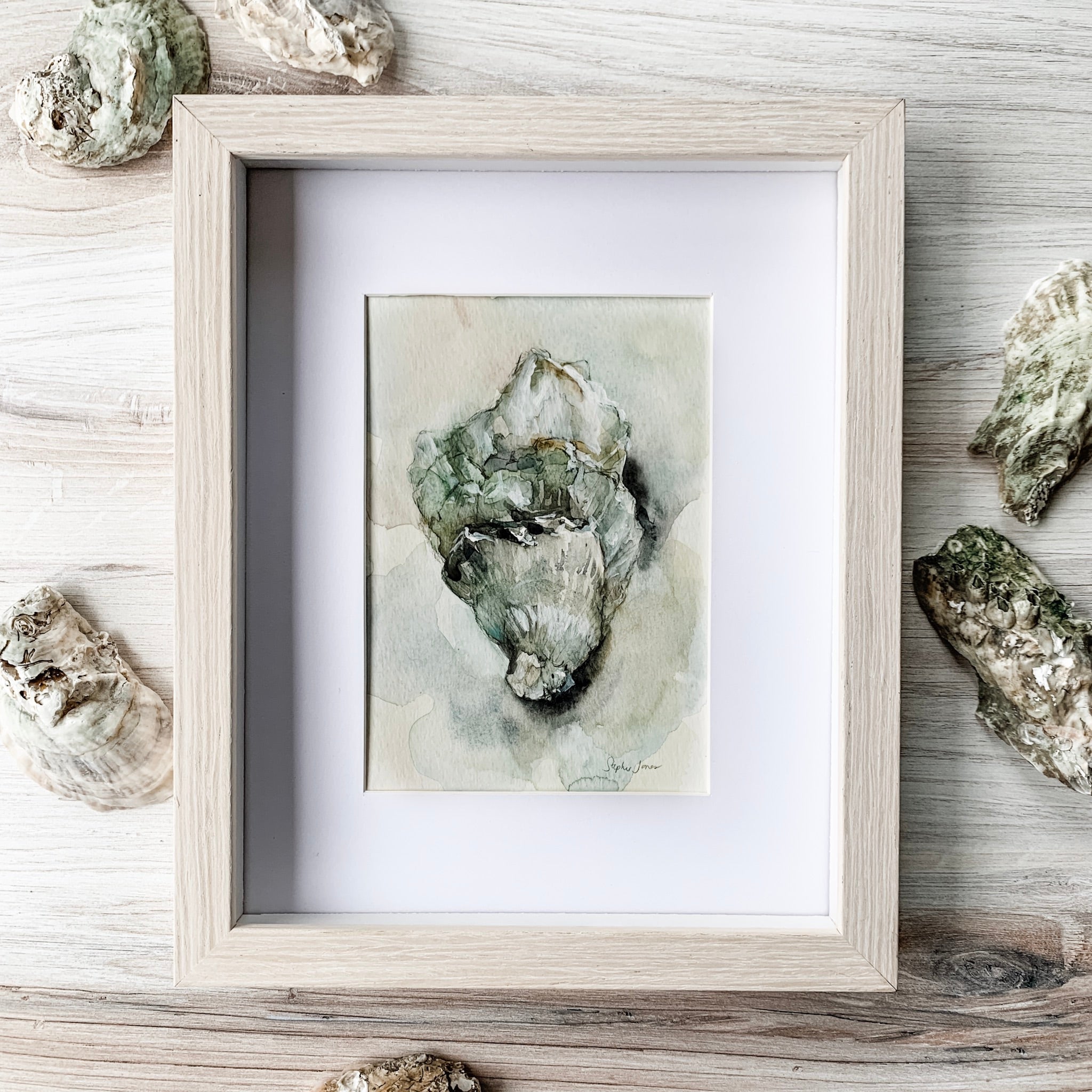 Washed Clean, Original Painting painting by Virginia Beach Artist Stephie Jones