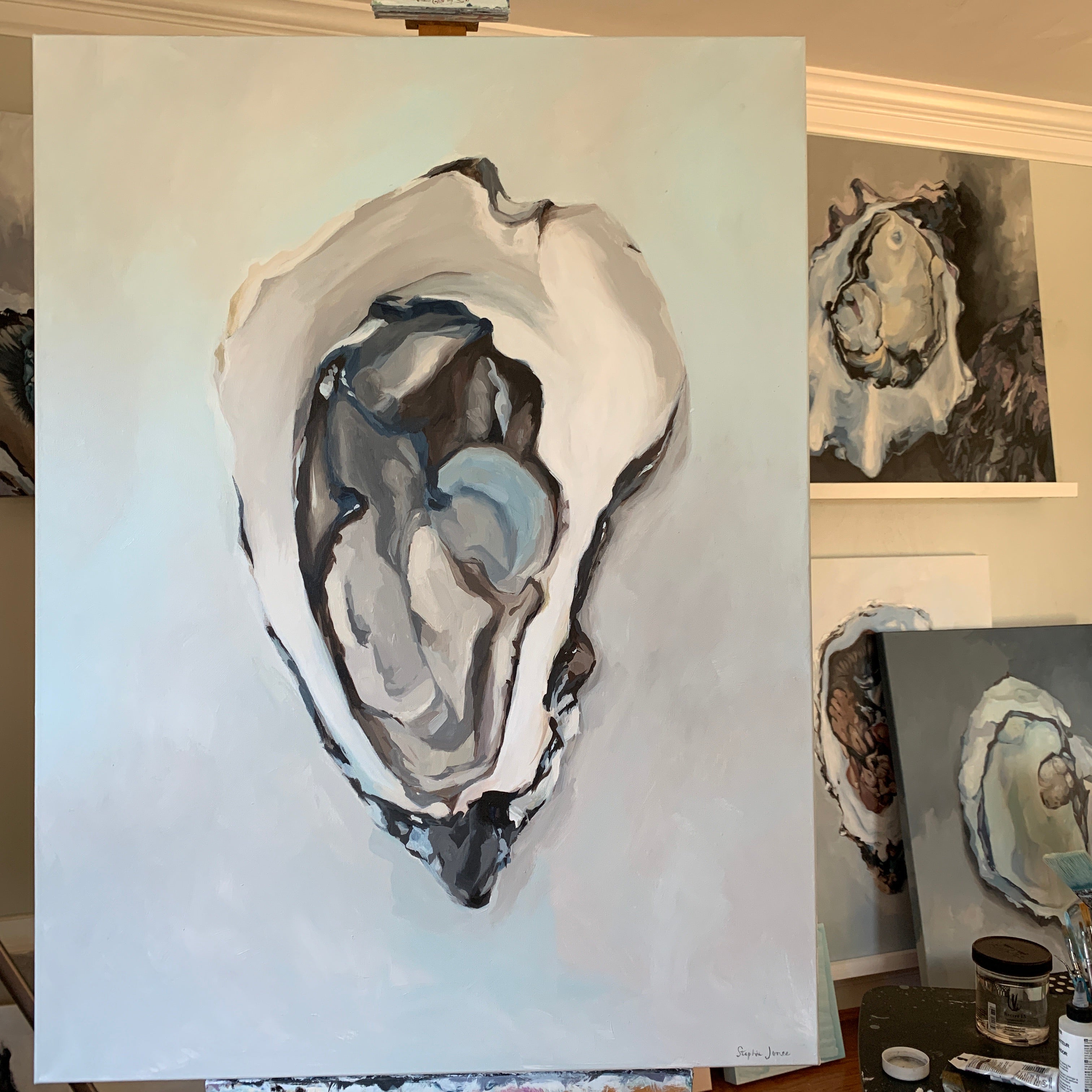 The Quiet, Original Painting painting by Virginia Beach Artist Stephie Jones