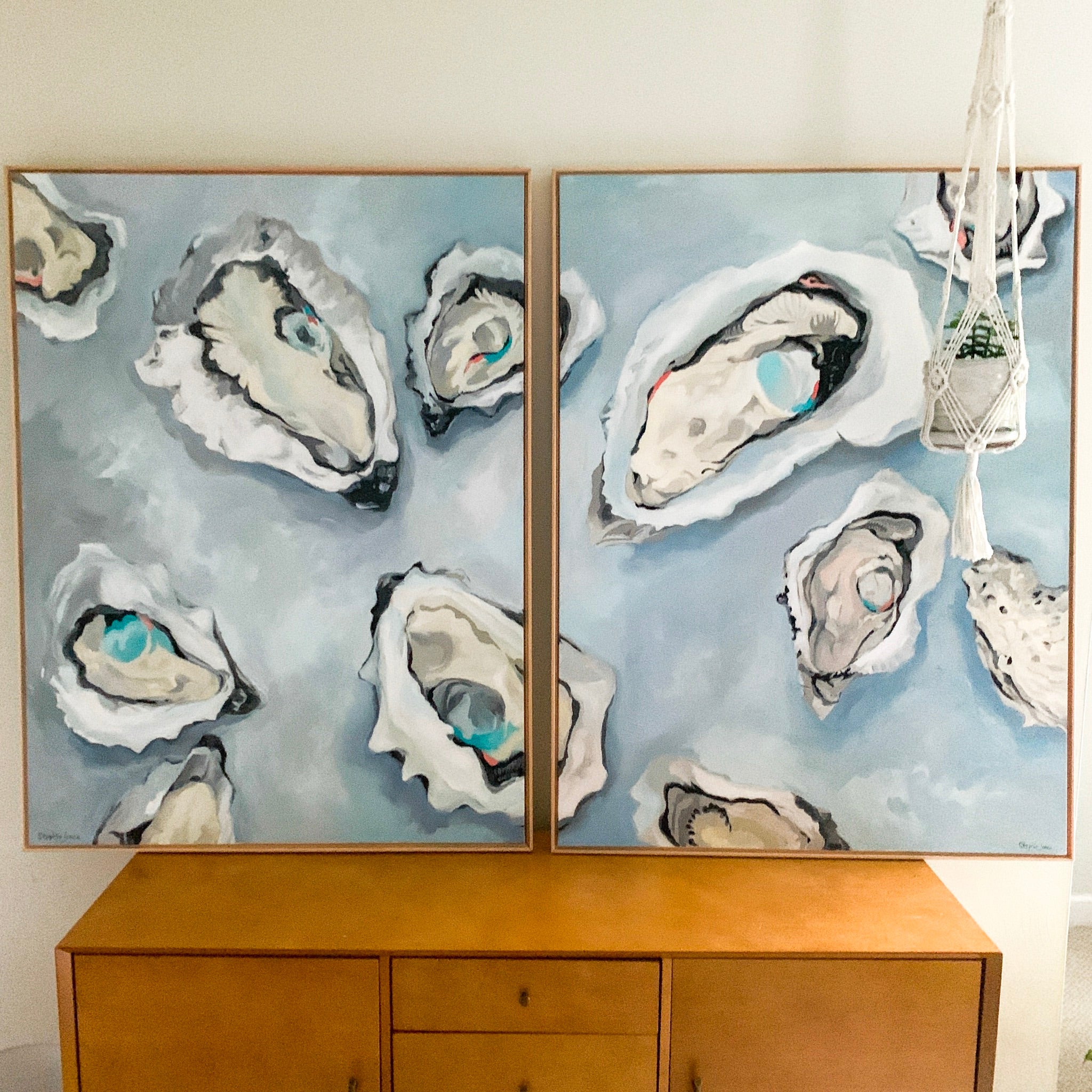 “To Have” and “To Hold”, Original Paintings
