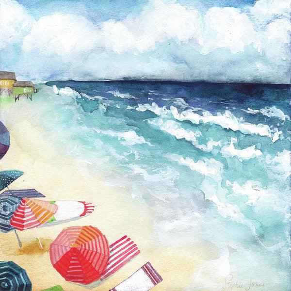 Kodachrome, Print painting by Virginia Beach Artist Stephie Jones