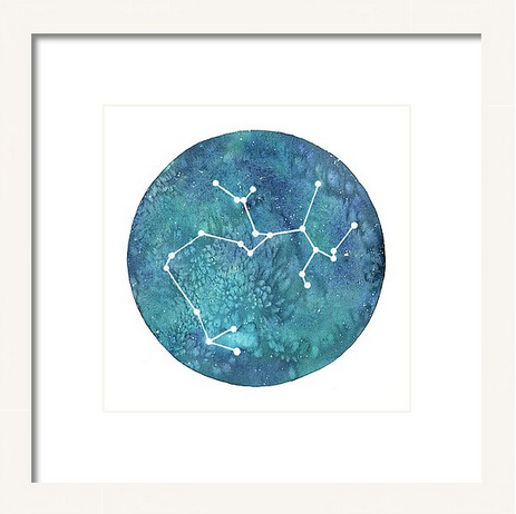 Art Print - Sagittarius painting by Virginia Beach Artist Stephie Jones