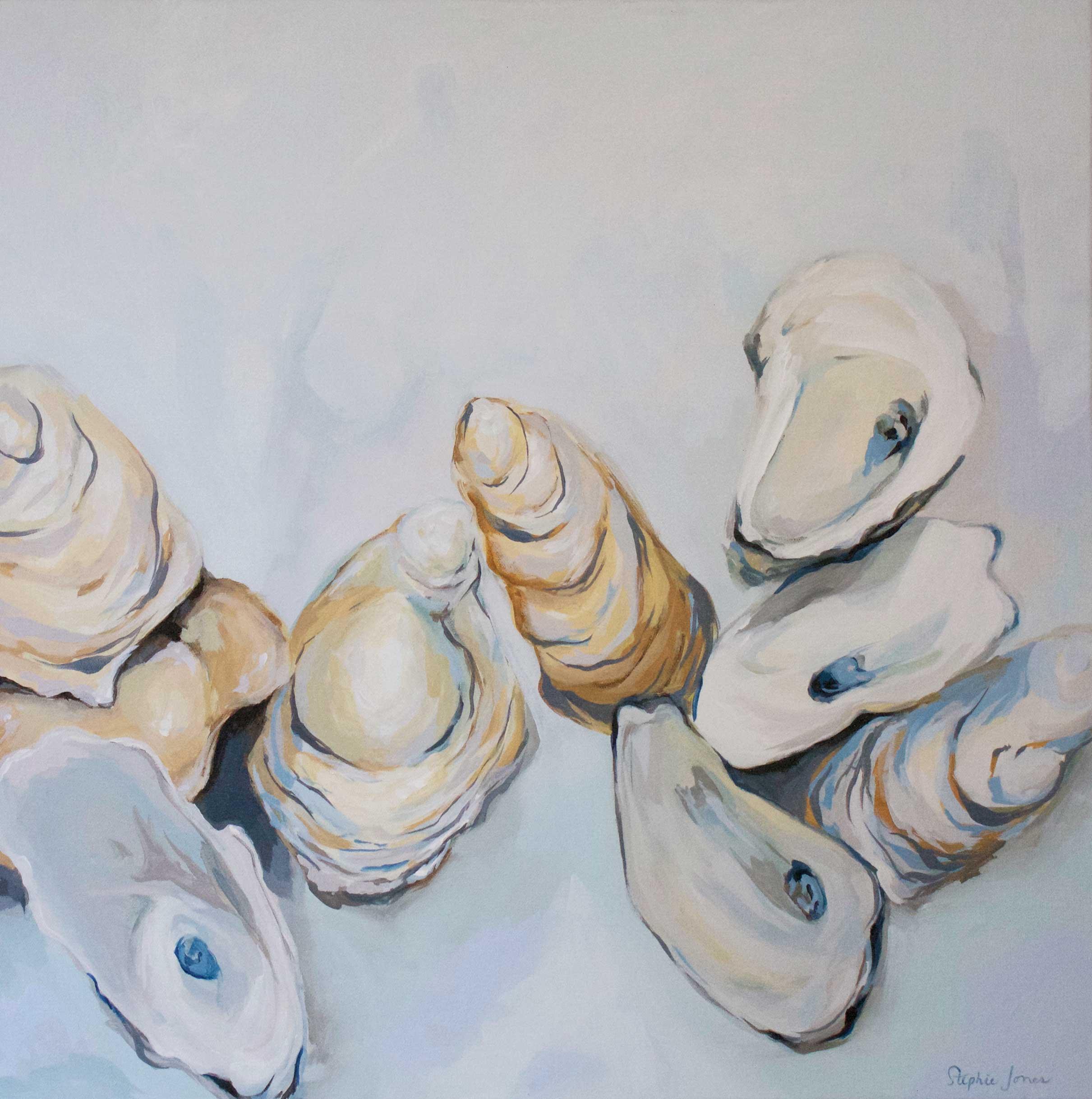 Lynnhaven River Now Oyster Roast: Live Painting! - Stephie Jones Art