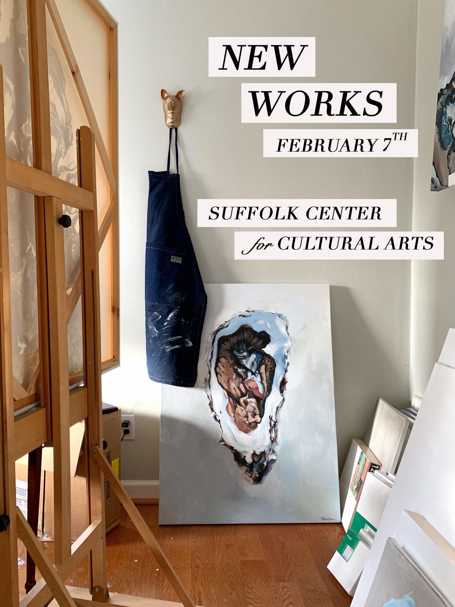 Coastal Conversation: New Gallery Show at the Suffolk Center for Cultural Arts, Feb-March 2019 - Stephie Jones Art
