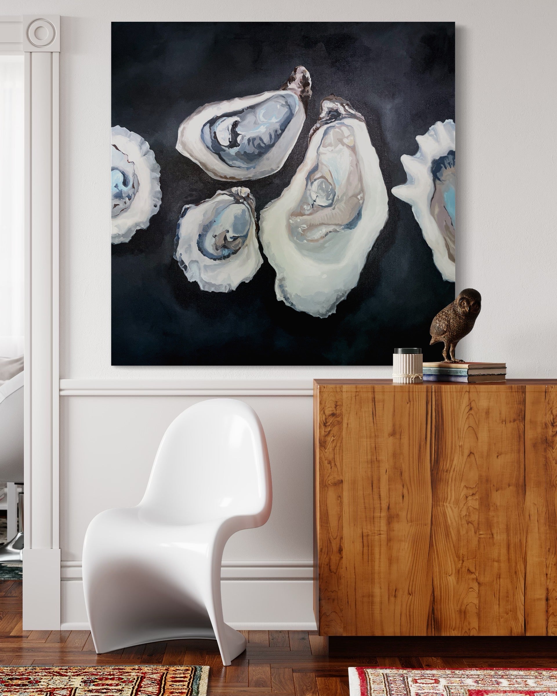Oysters at Beach Gallery July 2023