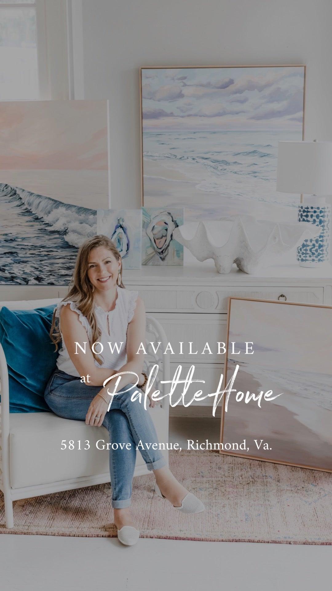 New Work Exclusively at Palette Home in Richmond, Va - Stephie Jones Art