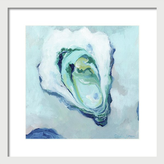 Sea Swept - Art Print painting by Virginia Beach Artist Stephie Jones