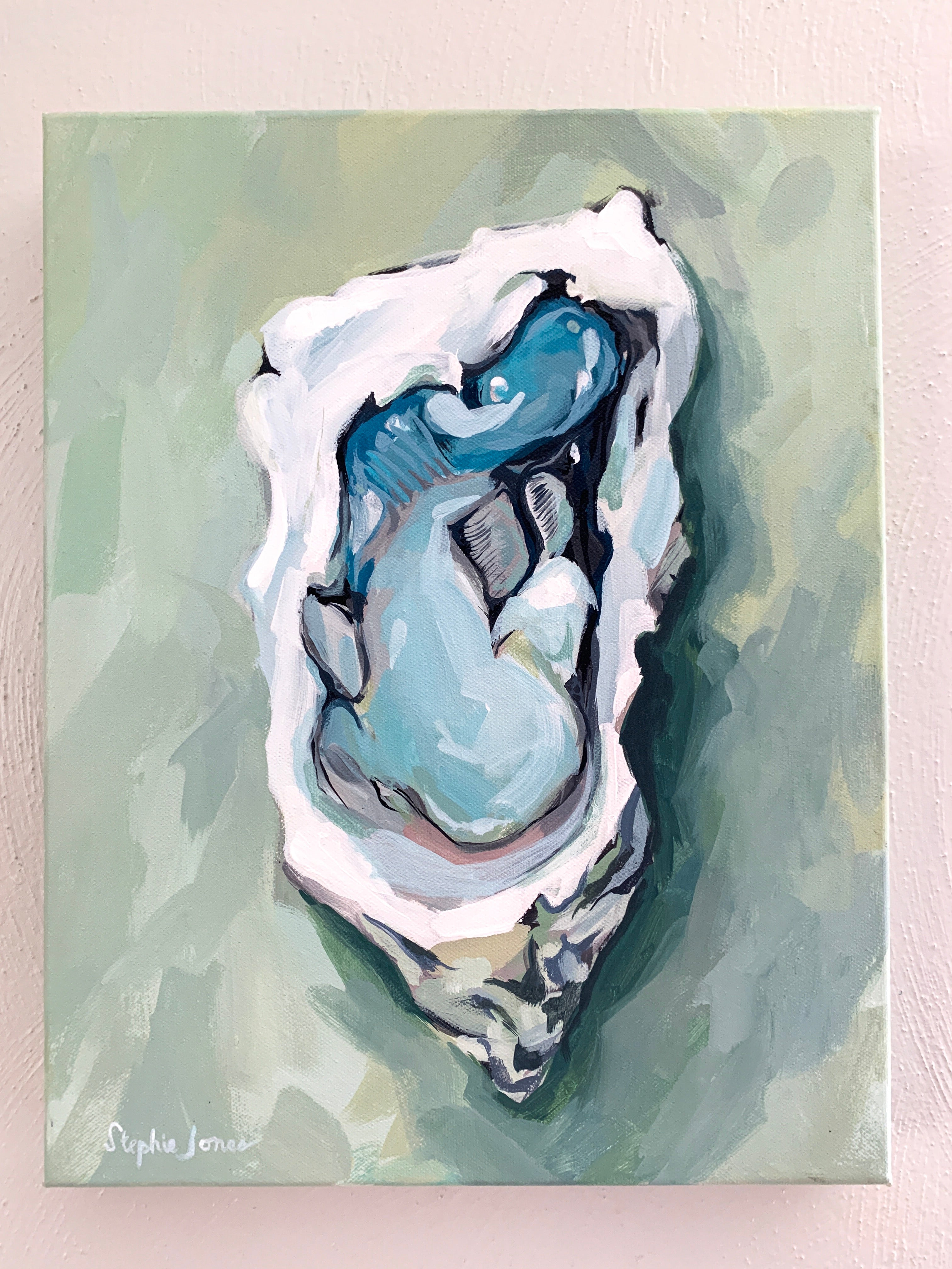 Serenity, Original Painting painting by Virginia Beach Artist Stephie Jones