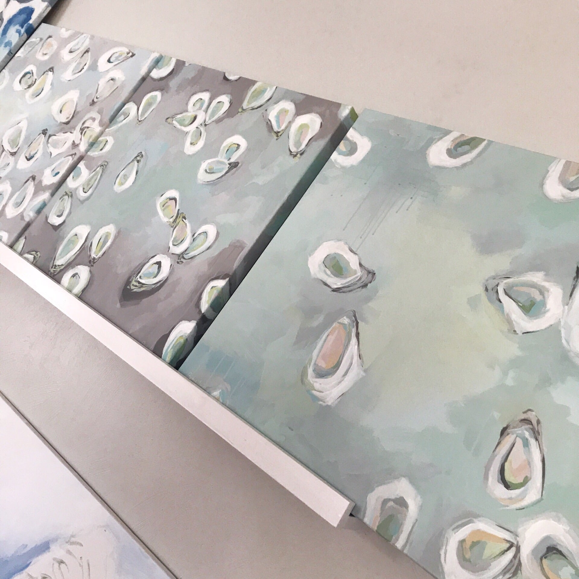 Rêve Côtier, Original Painting painting by Virginia Beach Artist Stephie Jones