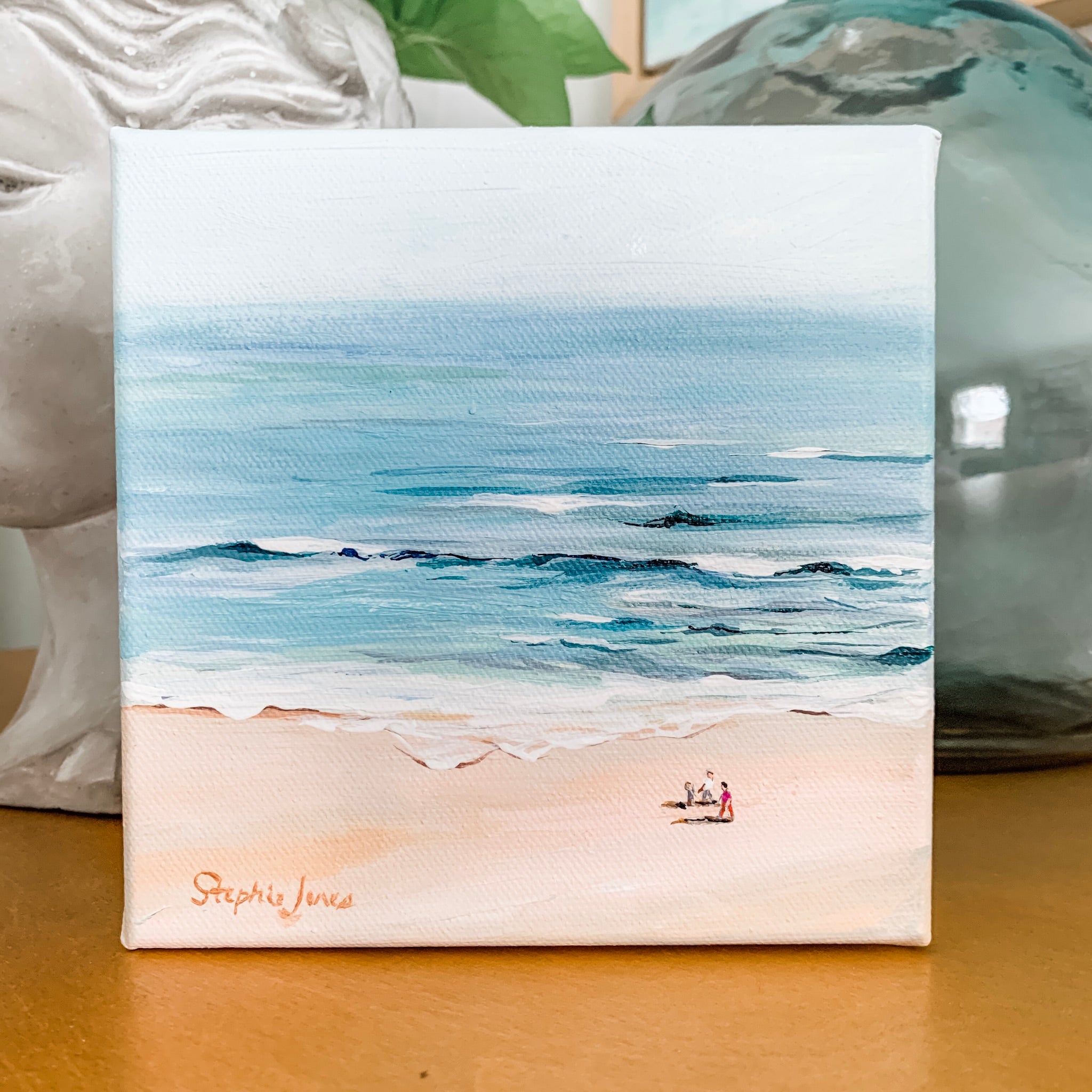 These are the Days, Original Painting painting by Virginia Beach Artist Stephie Jones