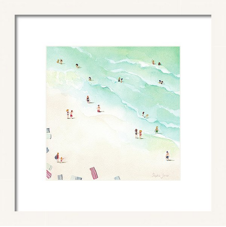 Art Print - La Playa painting by Virginia Beach Artist Stephie Jones
